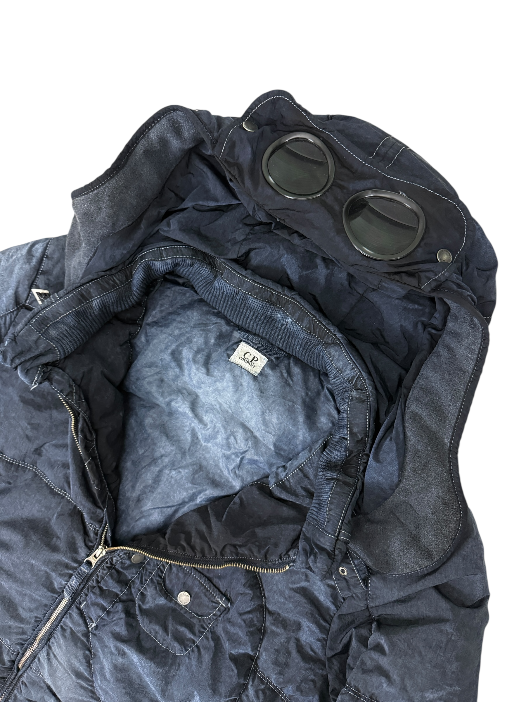 DOUDOUNE C.P COMPANY VINTAGE GOGGLE JACKET - MARINE - TAILLE XL