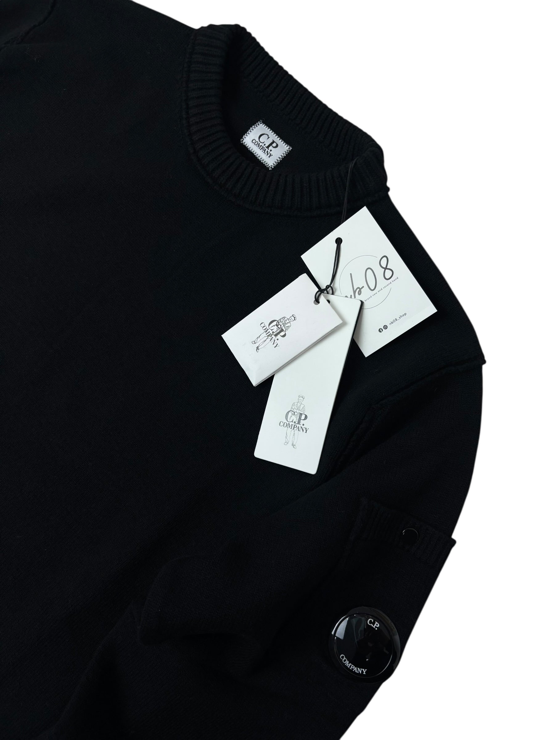 PULL C.P COMPANY - NOIR - NEUF