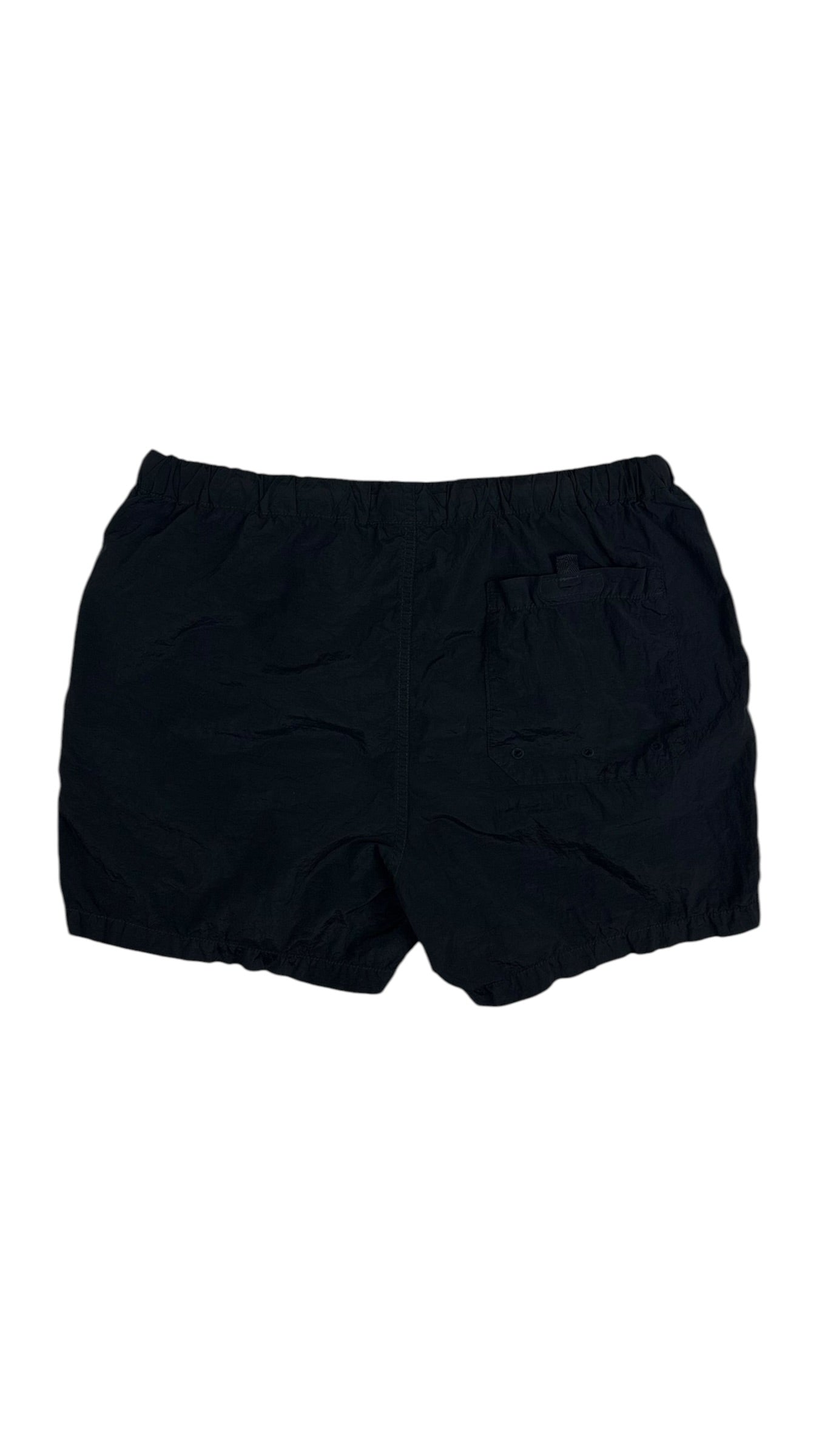 SHORT DE BAIN STONE ISLAND NYLON MÉTAL - NOIR - TAILLE S