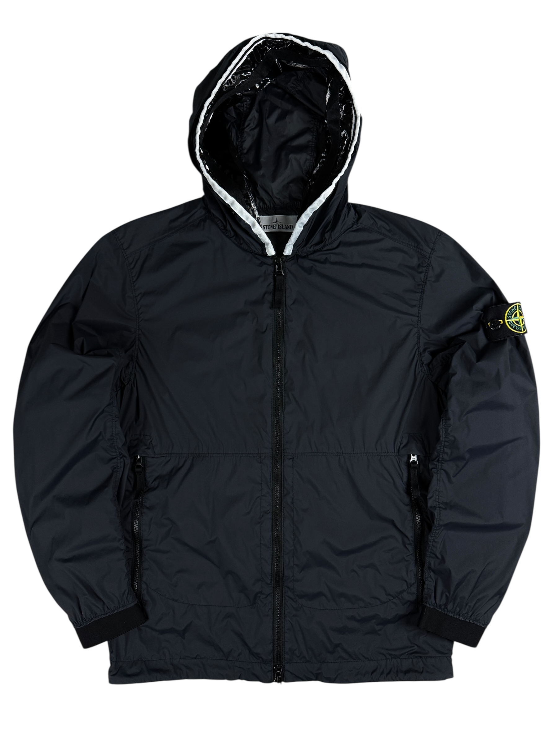 VESTE STONE ISLAND SKIN TOUCH NYLON-TC - MARINE - TAILLE S