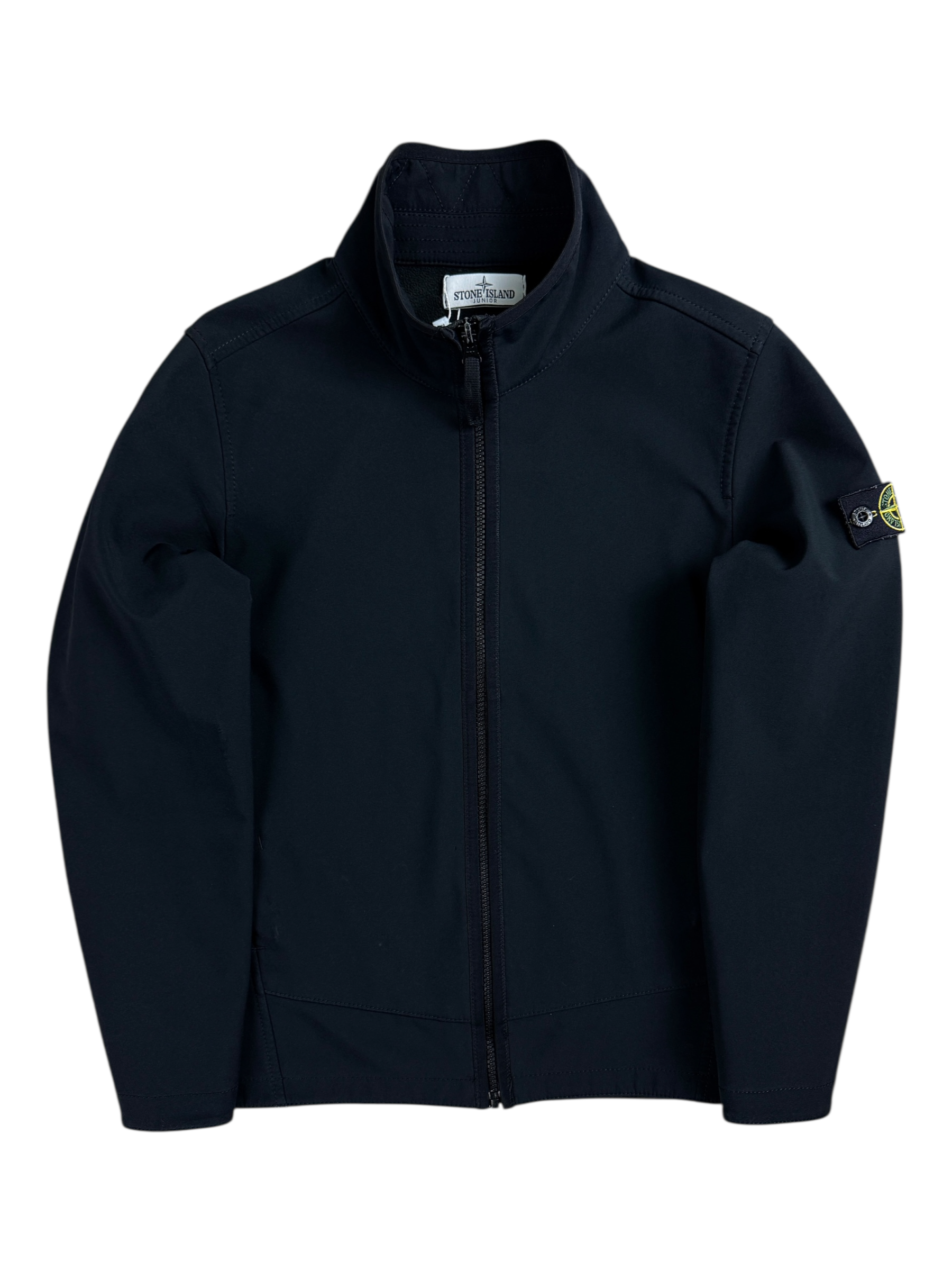 VESTE STONE ISLAND SOFT SHELL-R NOIR - TAILLE 12 ANS