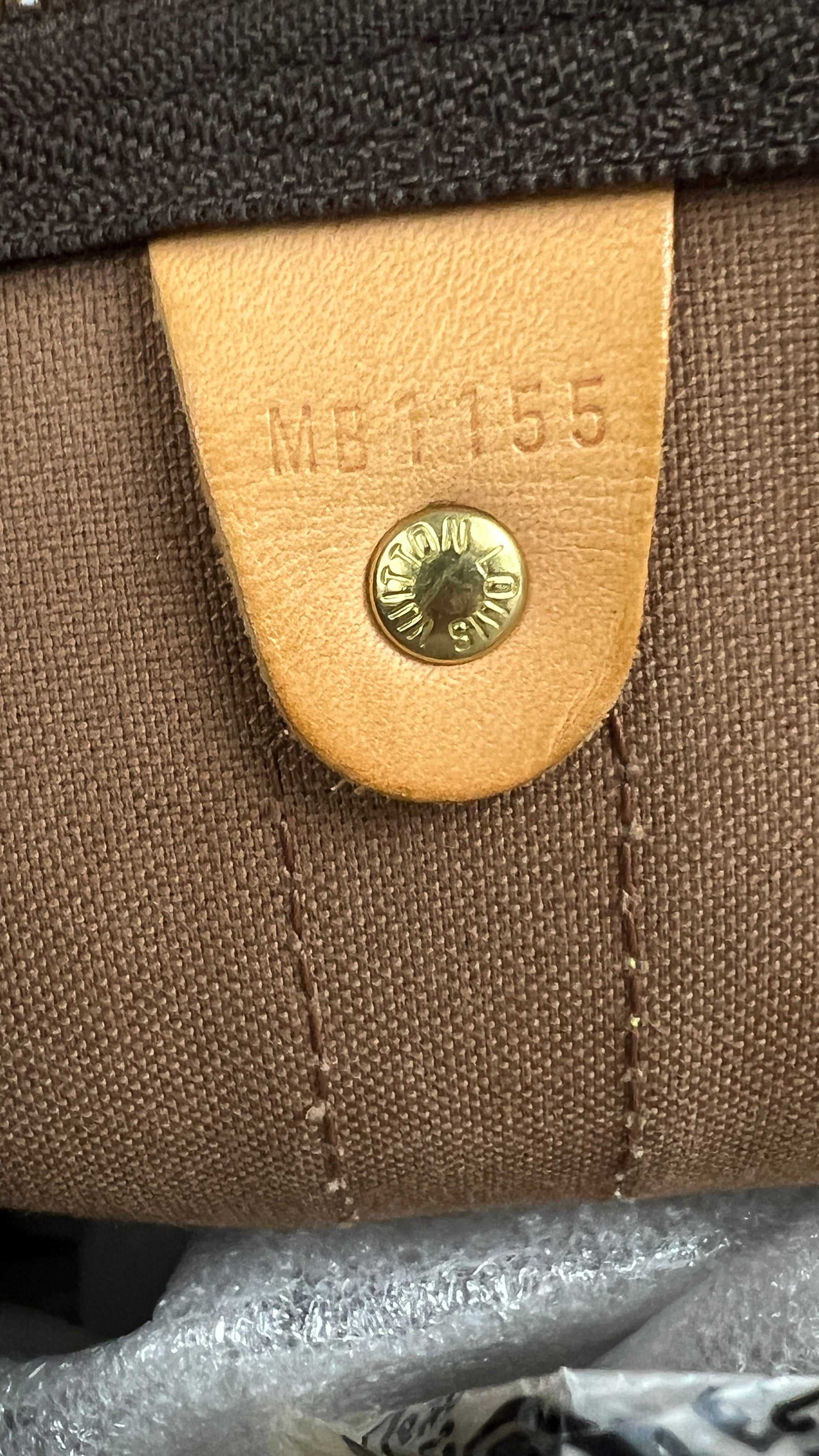 Sac Louis Vuitton Keepall 45 - Toile Monogram - Marron - MB1155