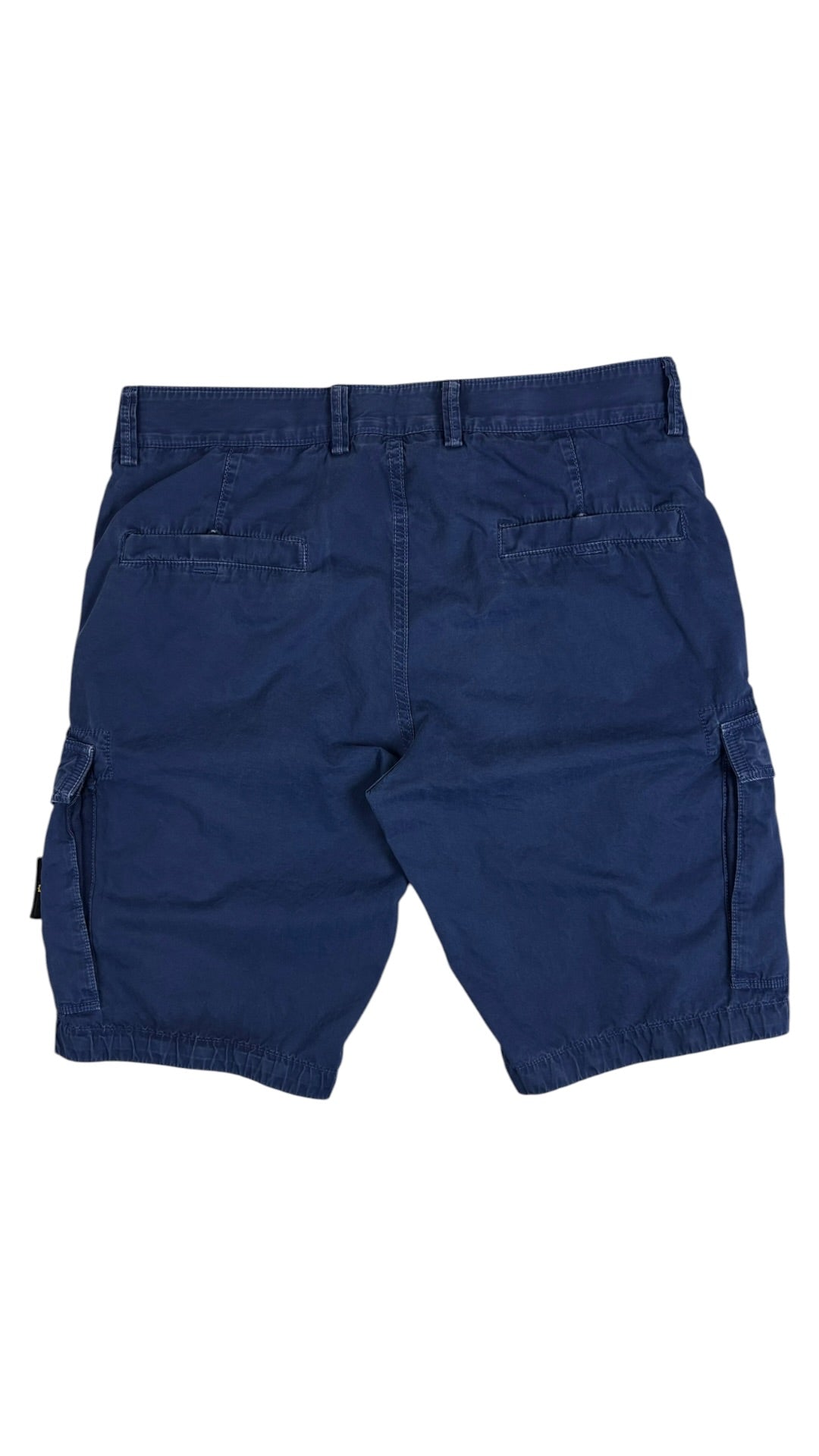 Short Cargo Stone Island bleu taille W30 - Vue de dos