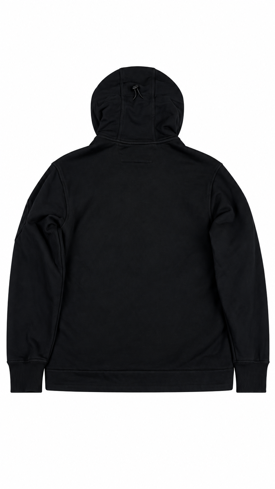 Sweat-shirt Hoodie Zippé C.P Company Goggle Diagonal Raised Fleece, Noir, Taille XS — autre vue du produit