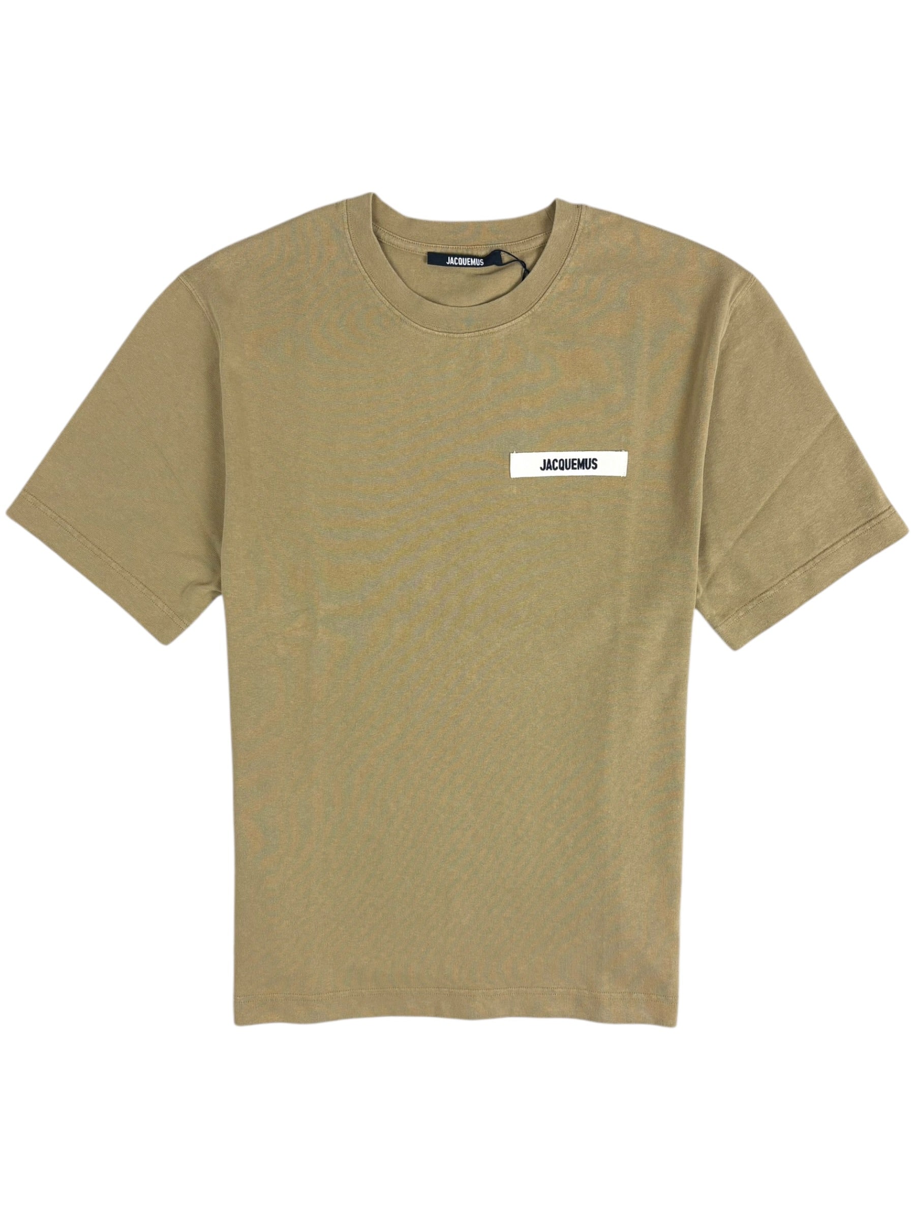 TEE-SHIRT JACQUEMUS GROS GRAIN - DARK BEIGE - NEUF - COLLECTION 2026