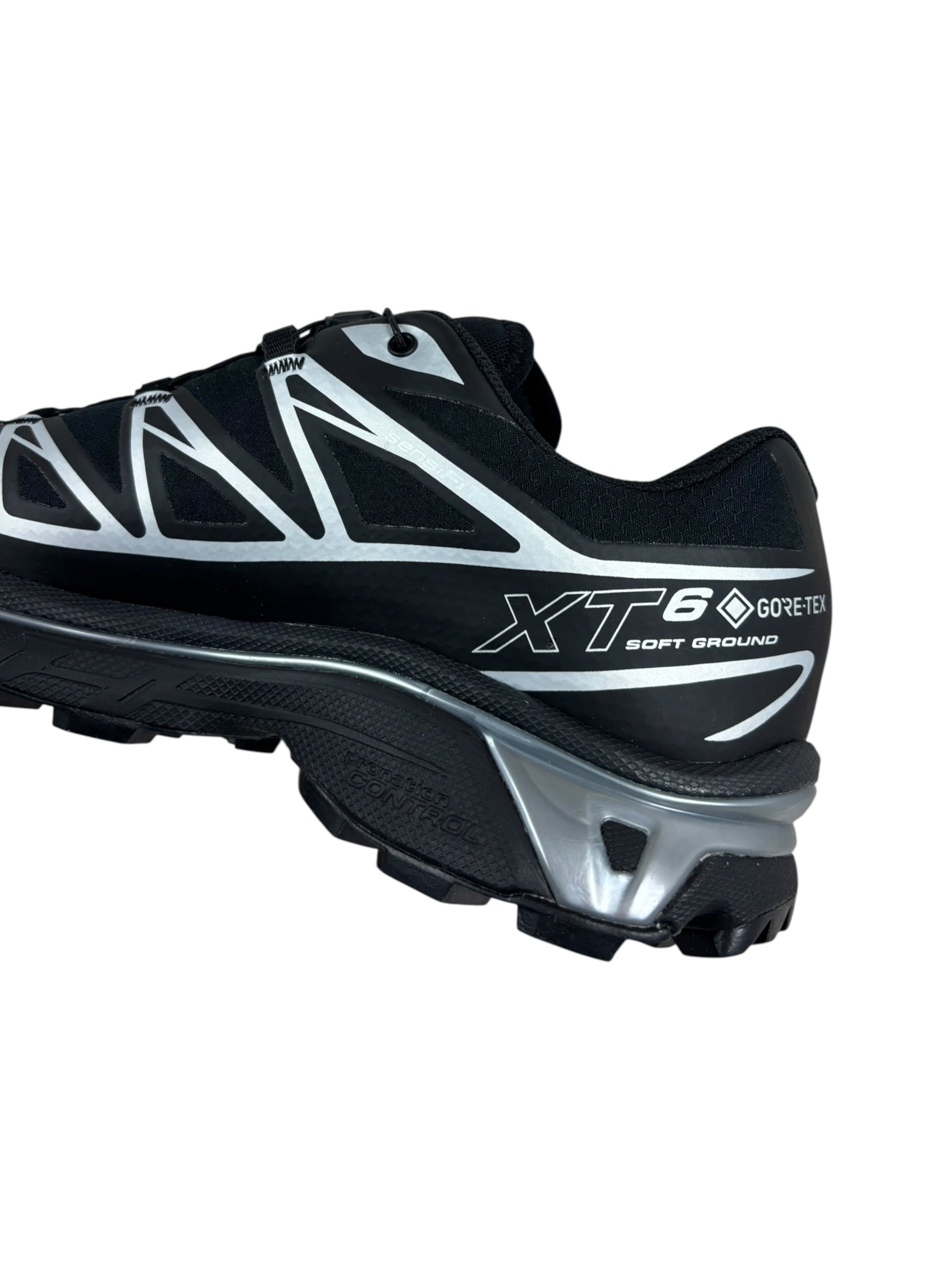 SNEAKERS SALOMON XT-6 GTX BLACK/BLACK/FTW SILVER - NOIR - NEUF COLLECTION 2026