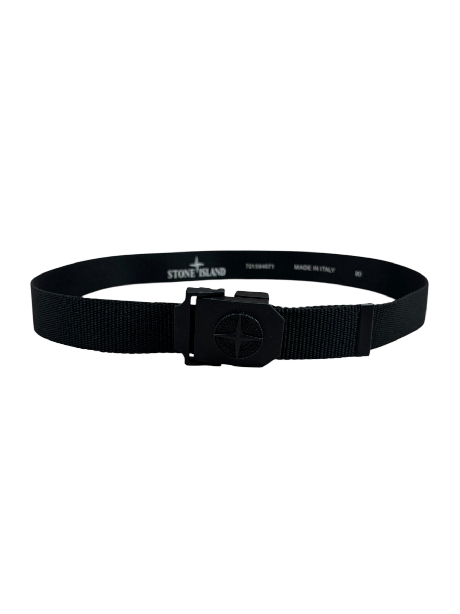 CEINTURE STONE ISLAND - NOIR - TAILLE 90 - NEUF