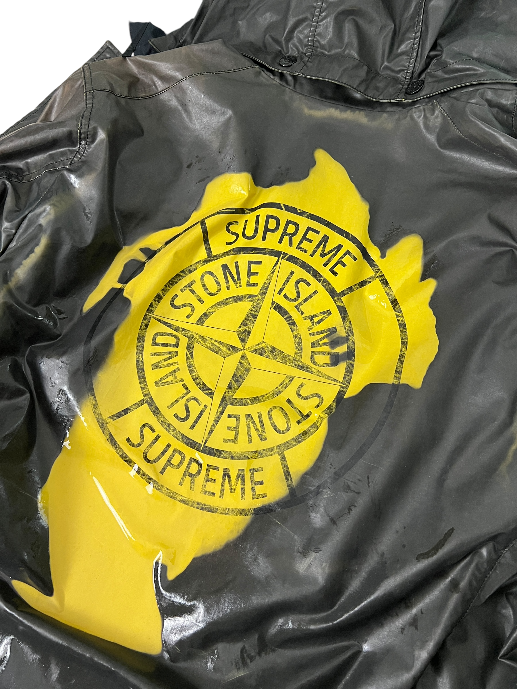 VESTE STONE ISLAND/SUPREME HEAT RÉACTIVE