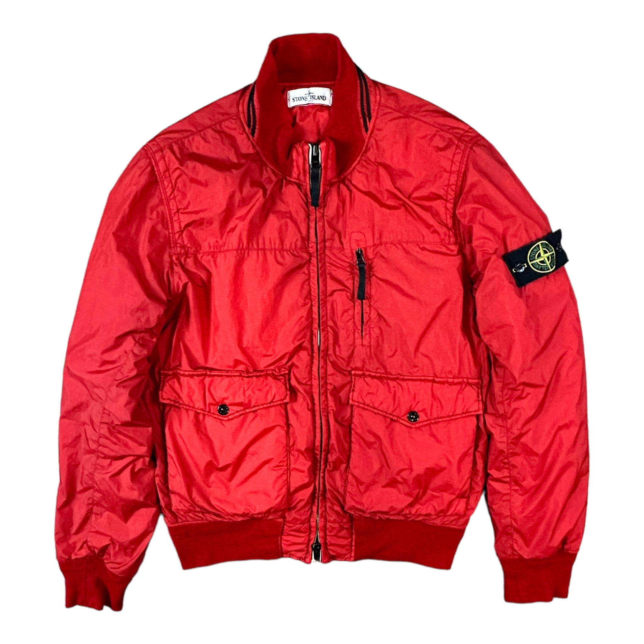 VESTE STONE ISLAND GARMENT DYED NYLON TELA QUILTED - NB08