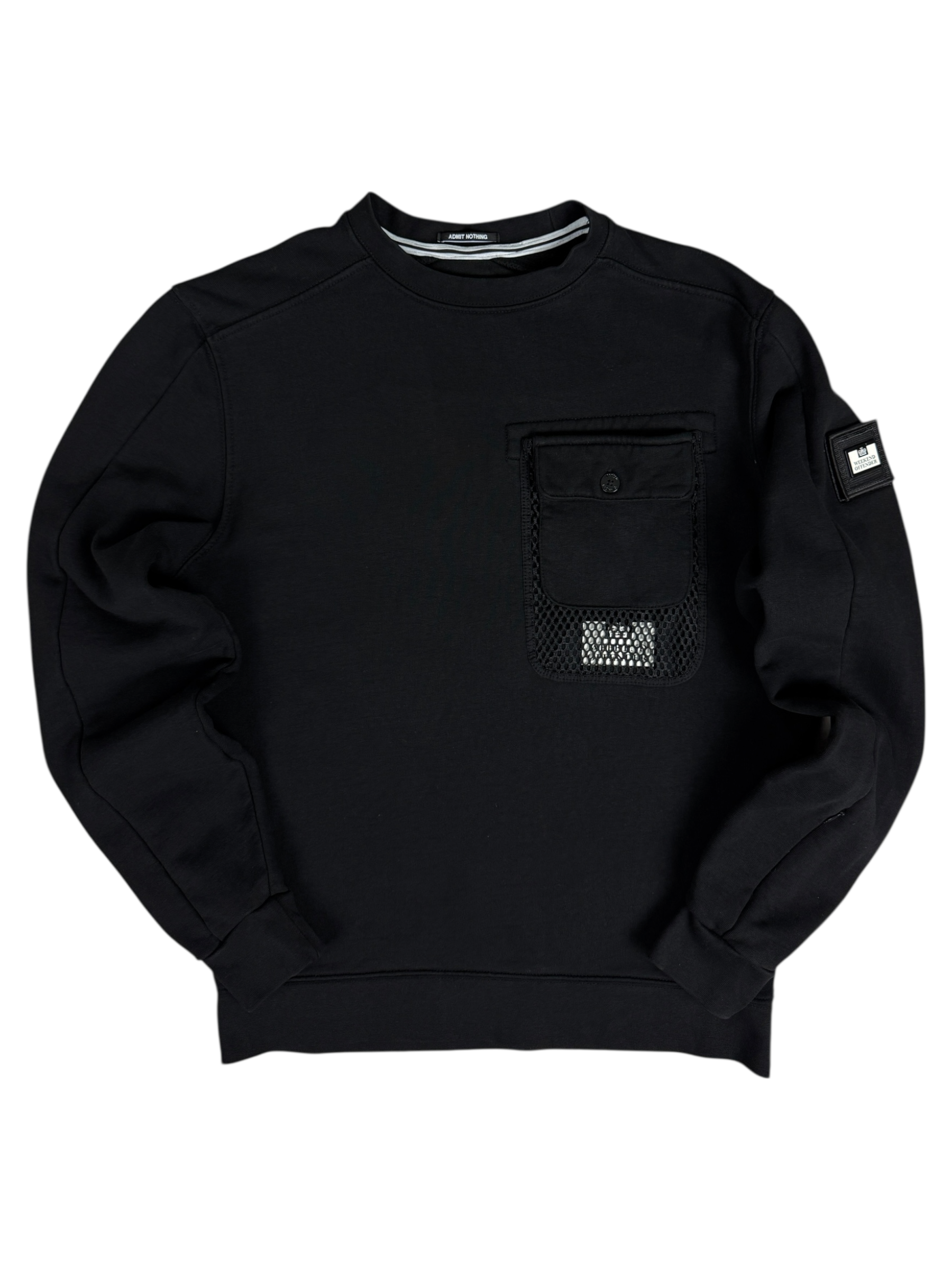 CREWNECK WEEKEND OFFENDER - NOIR - TAILLE S