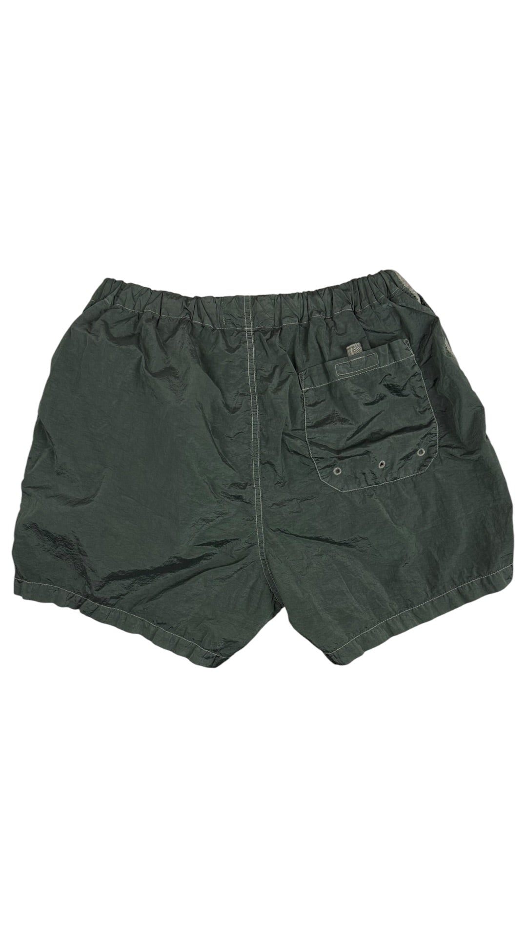 Short de bain Stone Island Nylon Metal kaki taille M - vue 2/5