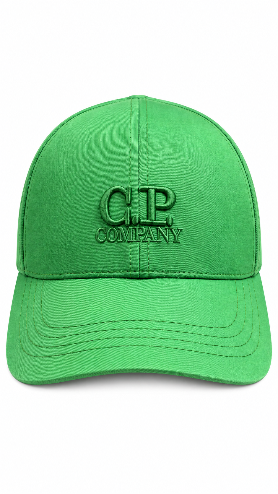 Casquette C.P Company Junior Goggle Gabardine - Vert - Taille M