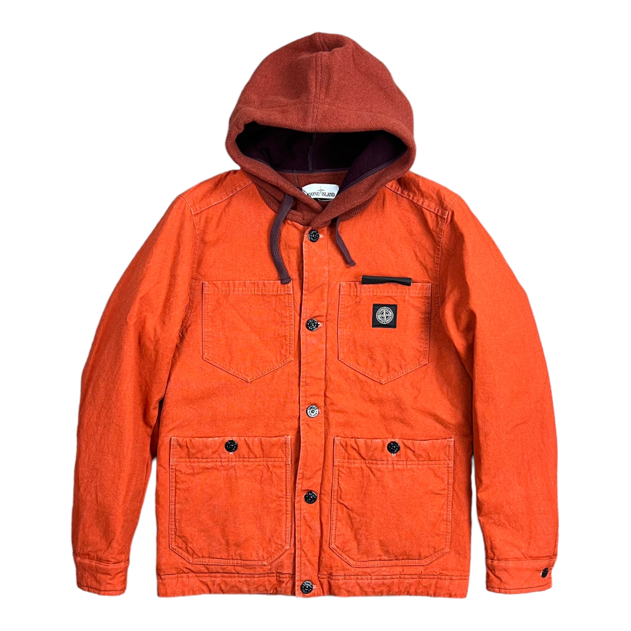 Veste a best sale capuche stone island