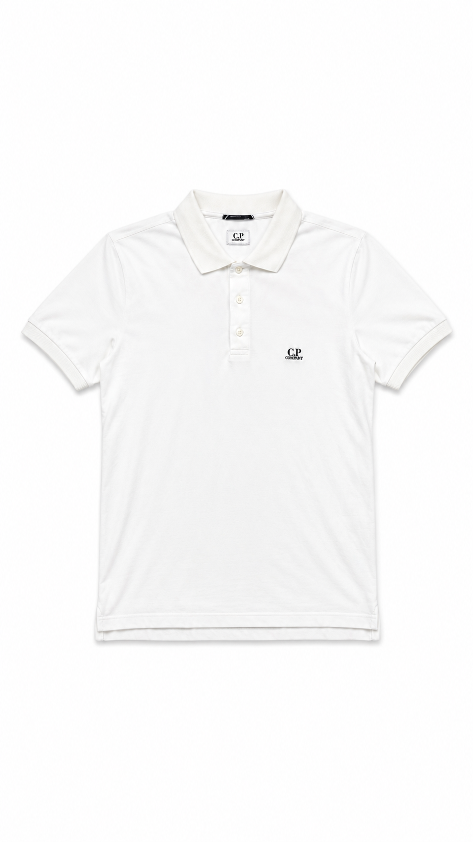 Polo C.P Company - Blanc - Taille S