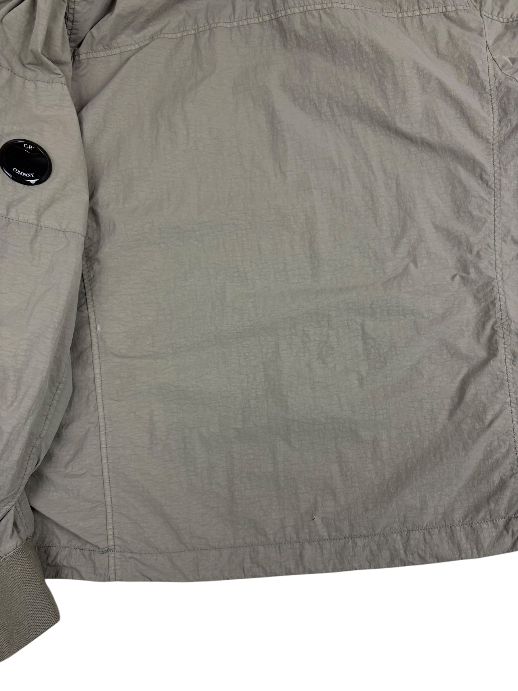 VESTE C.P COMPANY FLATT NYLON GARMENT DYEING - KAKI - TAILLE 48