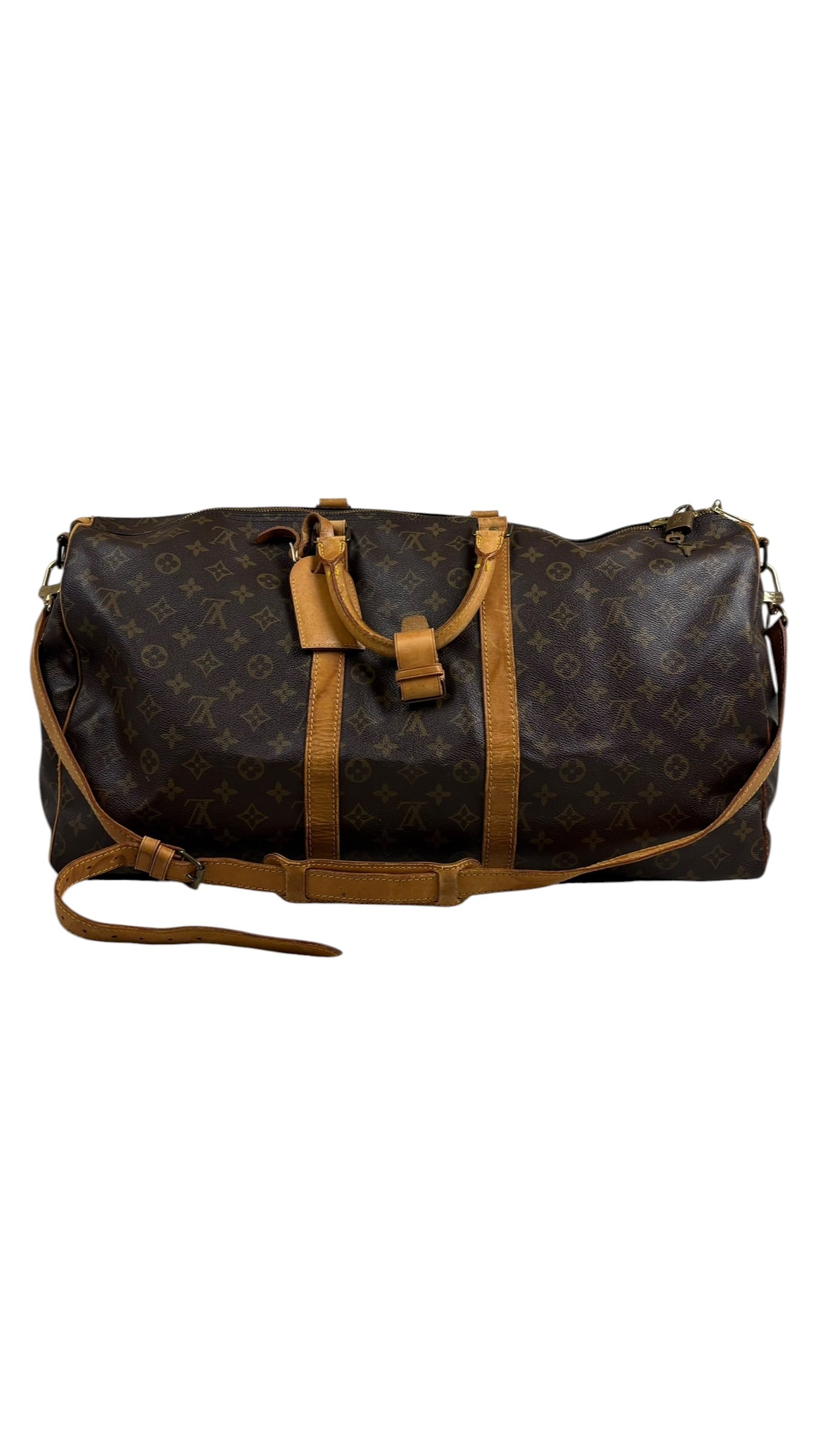 Sac Louis Vuitton Keepall 55 Toile Monogram - Marron - VI0930