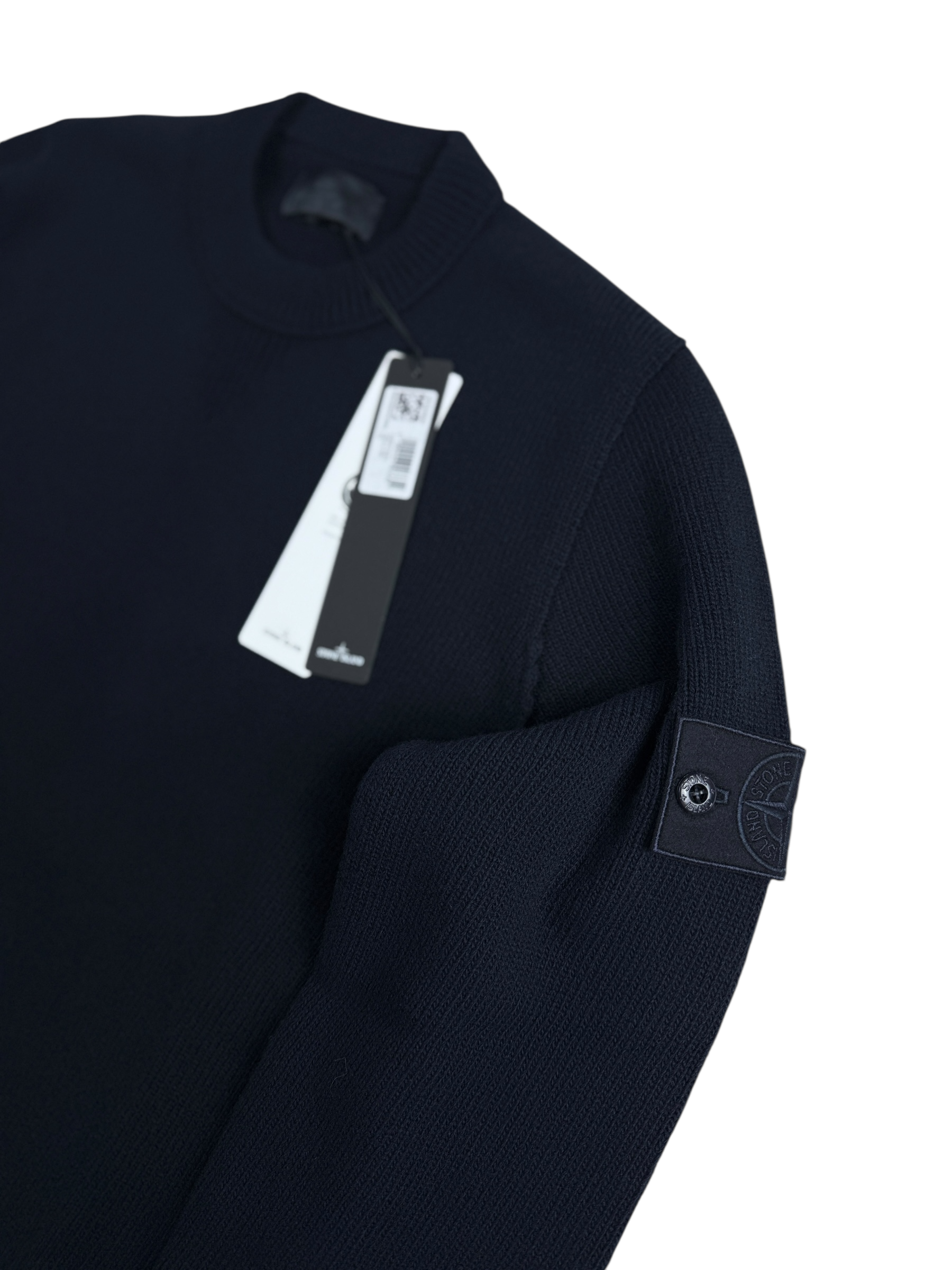 PULL STONE ISLAND GHOST - MARINE - NEUF