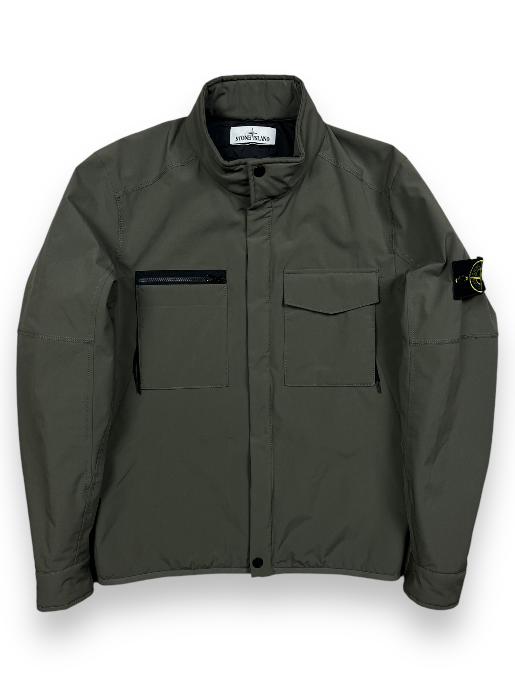 VESTE STONE ISLAND SOFT SHELL-R WITH PRIMALOFT INSULATION TECHNOLOGY