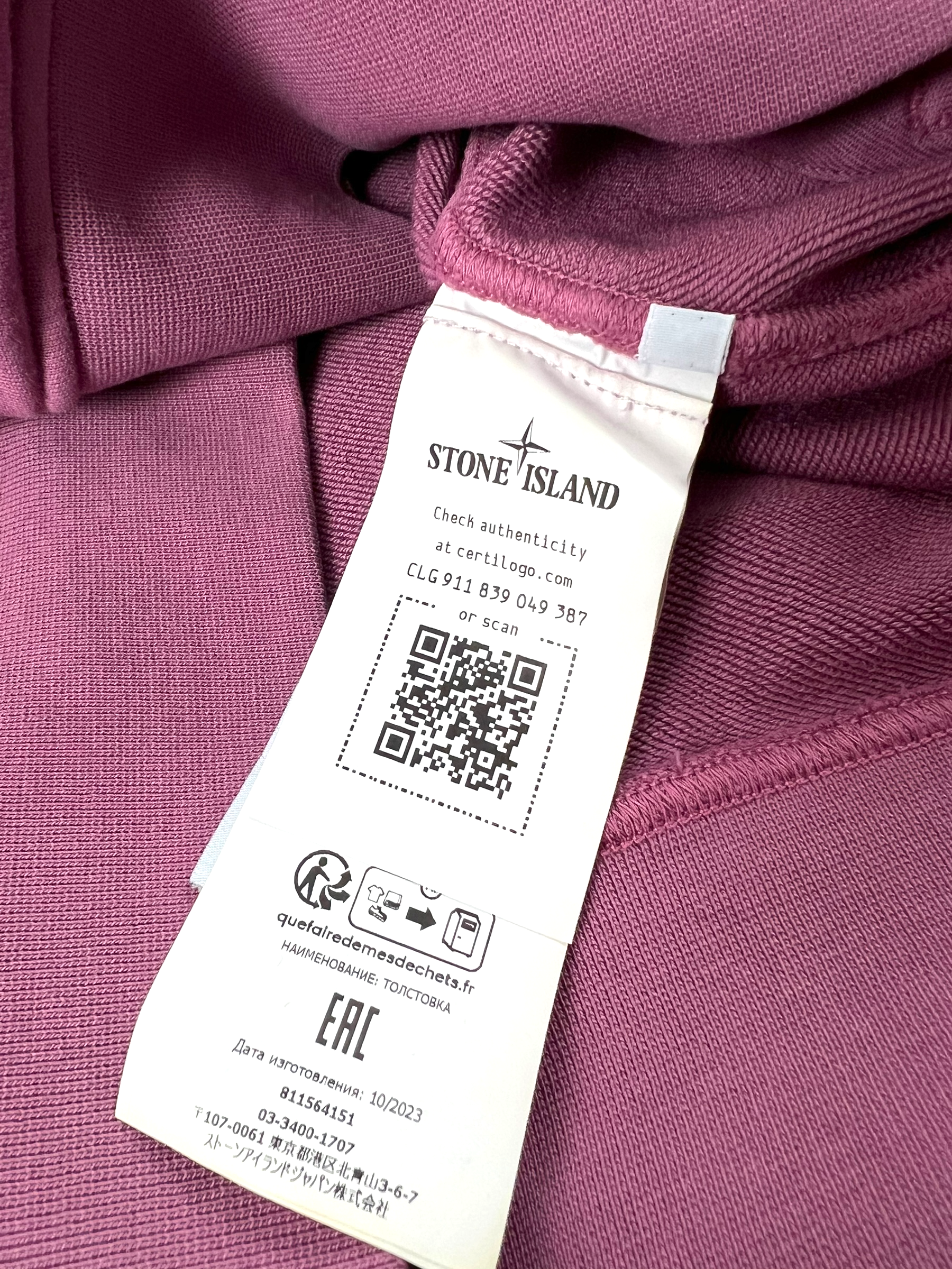 SWEAT-SHIRT STONE ISLAND