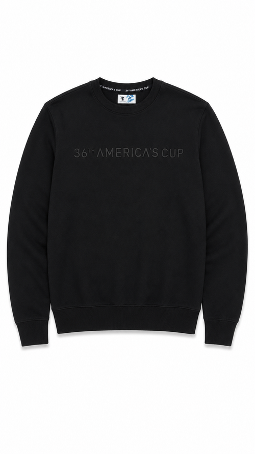 Crewneck Pull Prada 36th America's Cup - Noir - Taille XS