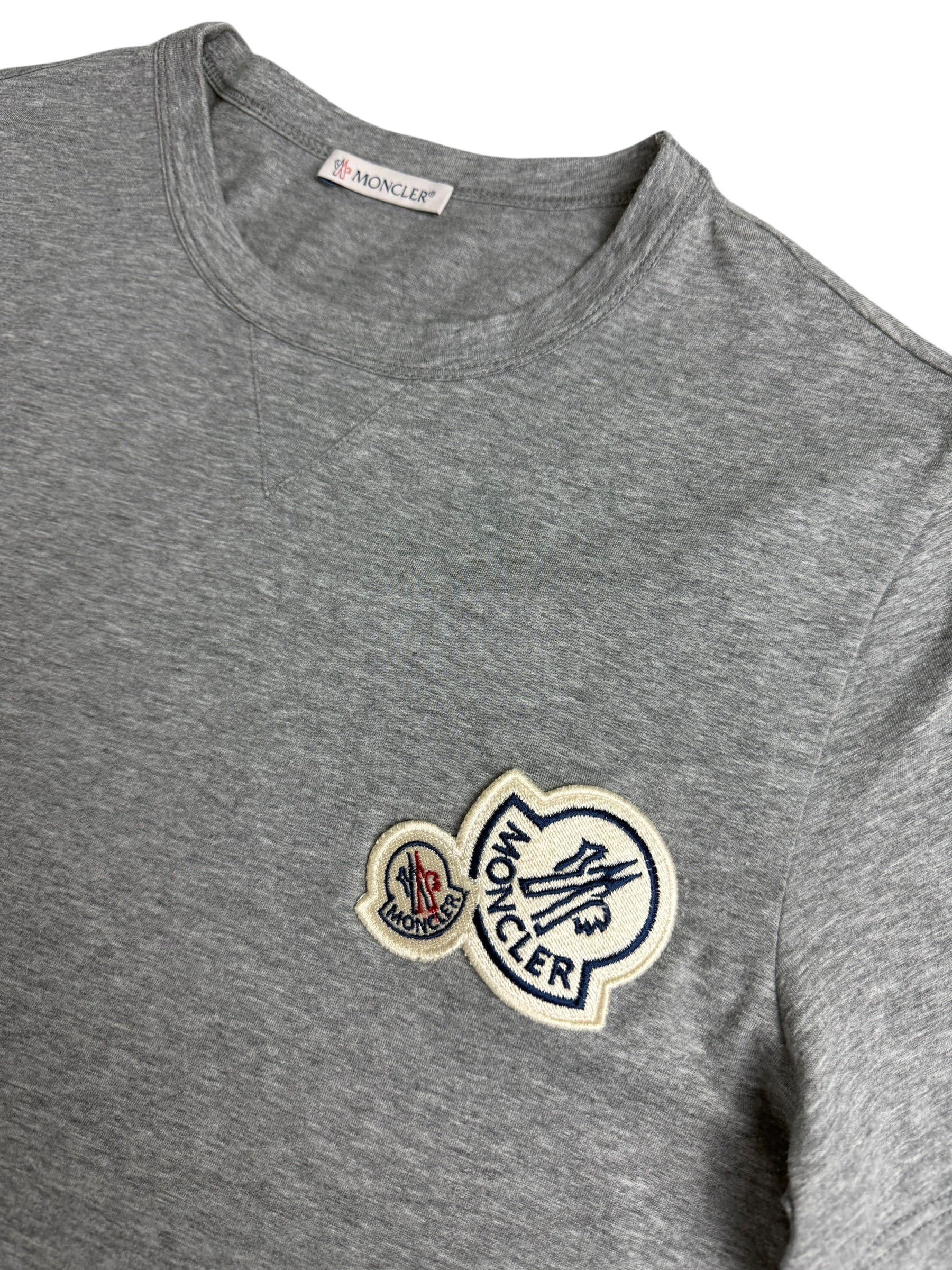 TEE-SHIRT MONCLER - GRIS - TAILLE XS