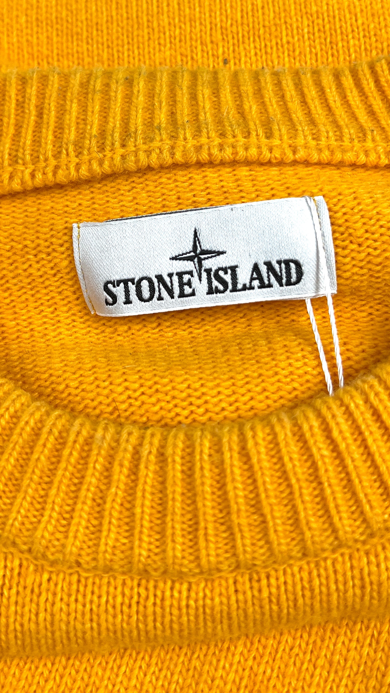 Pull en Laine Stone Island - Orange - Taille S