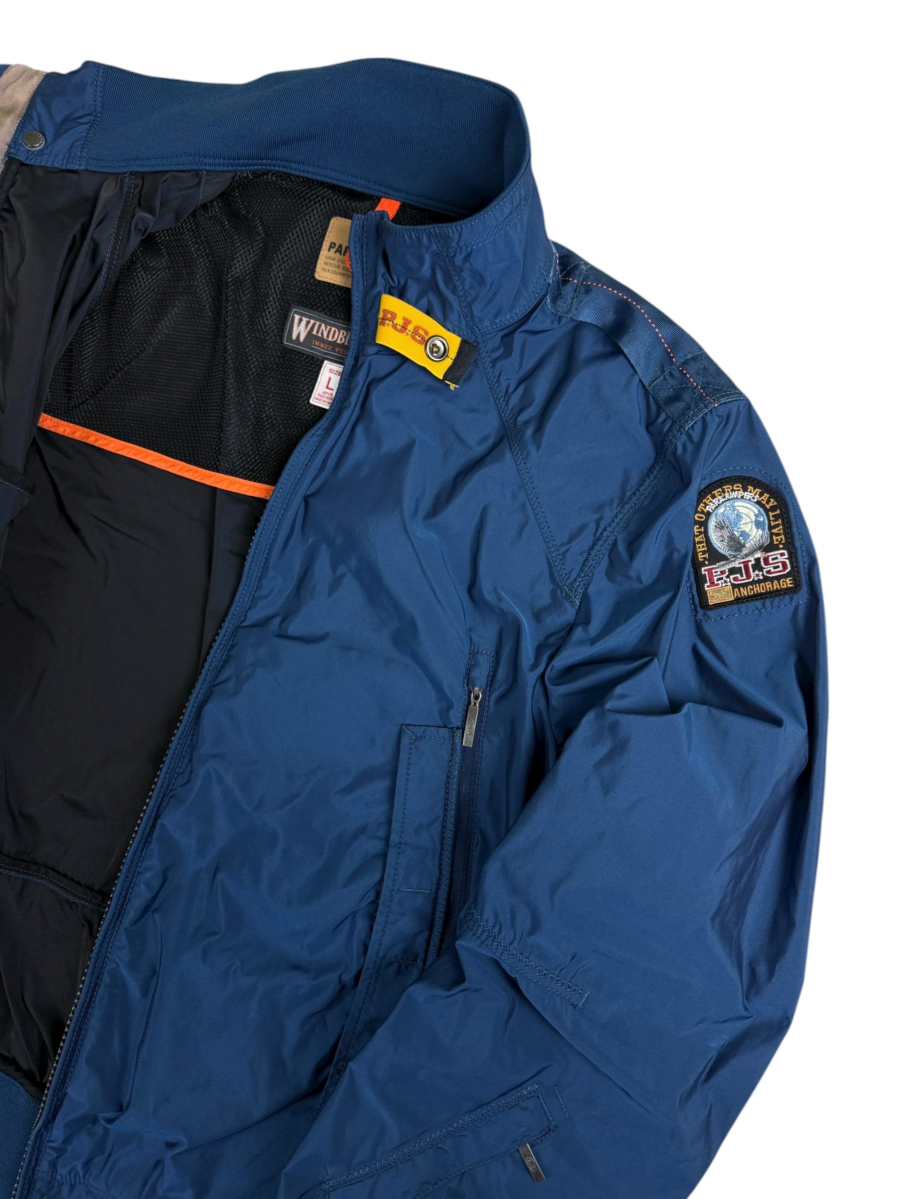 VESTE PARAJUMPERS WINDBREAKER - BLEU - TAILLE L