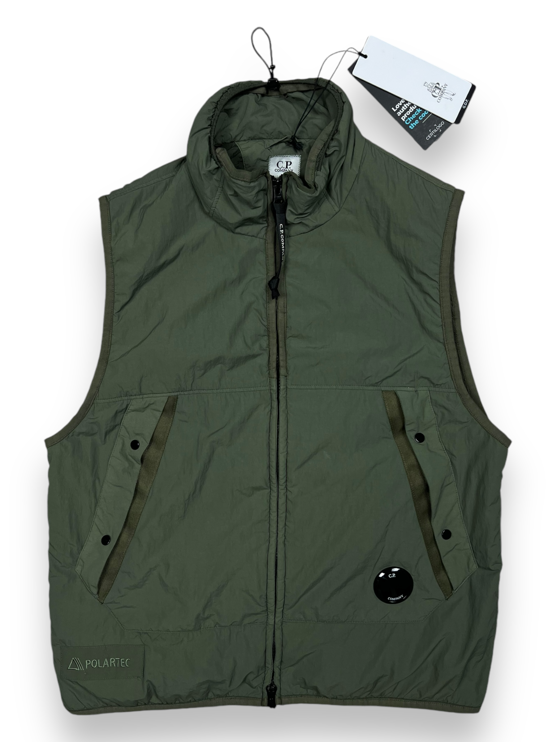 GILET C.P COMPANY G.D.P POLARTEC