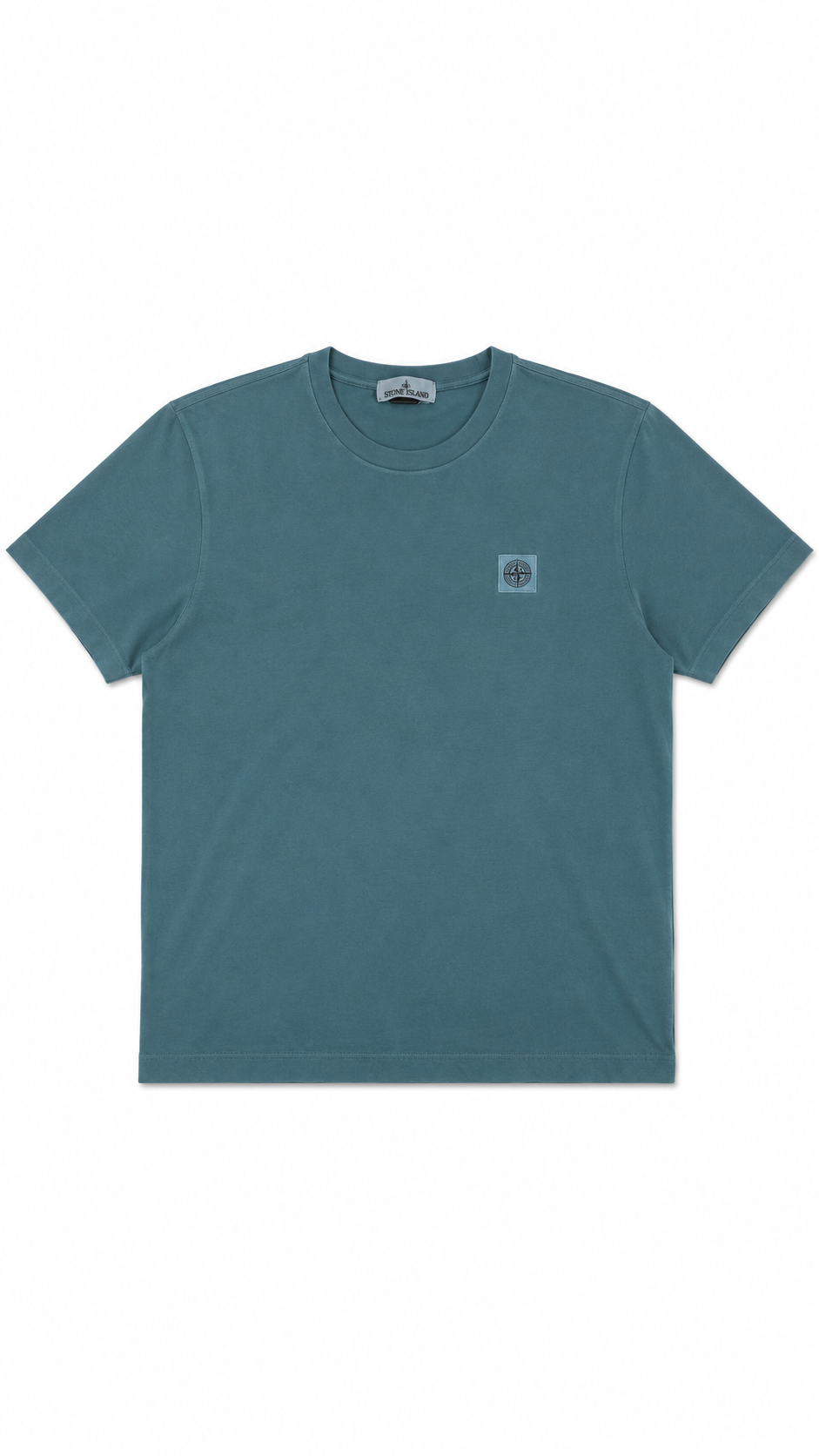 Tee-shirt Stone Island Logo Ton sur Ton bleu taille M neuf - vue 1/4