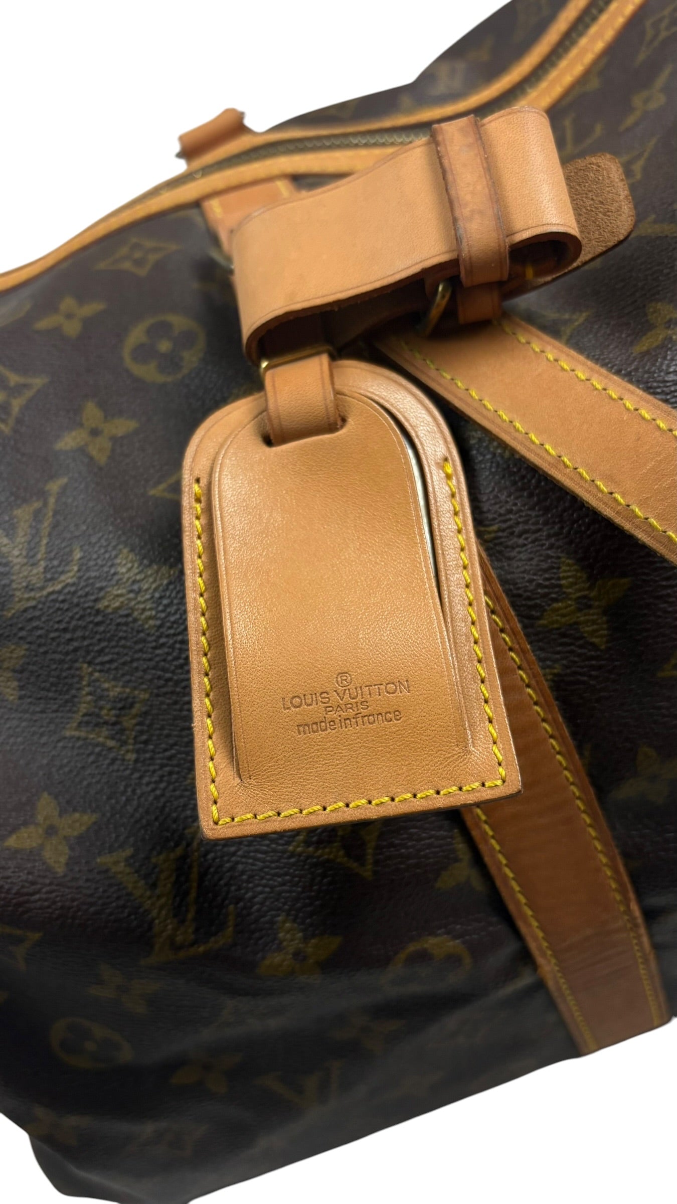 Sac Louis Vuitton Keepall 55 - Toile Monogram - Marron - MI882