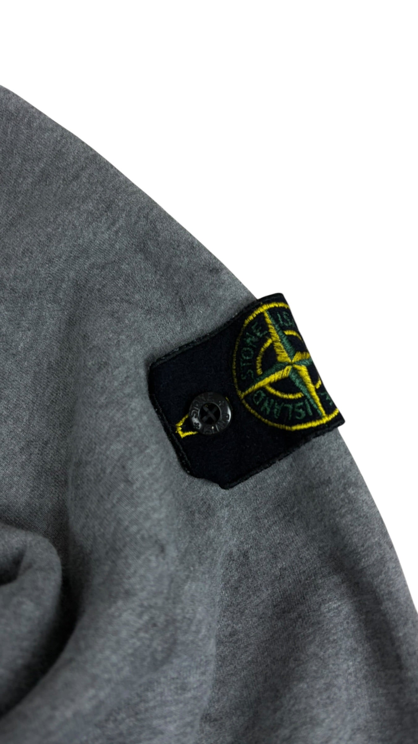 CREWNECK STONE ISLAND DUST COLOR TREATMENT - GRIS - TAILLE XL