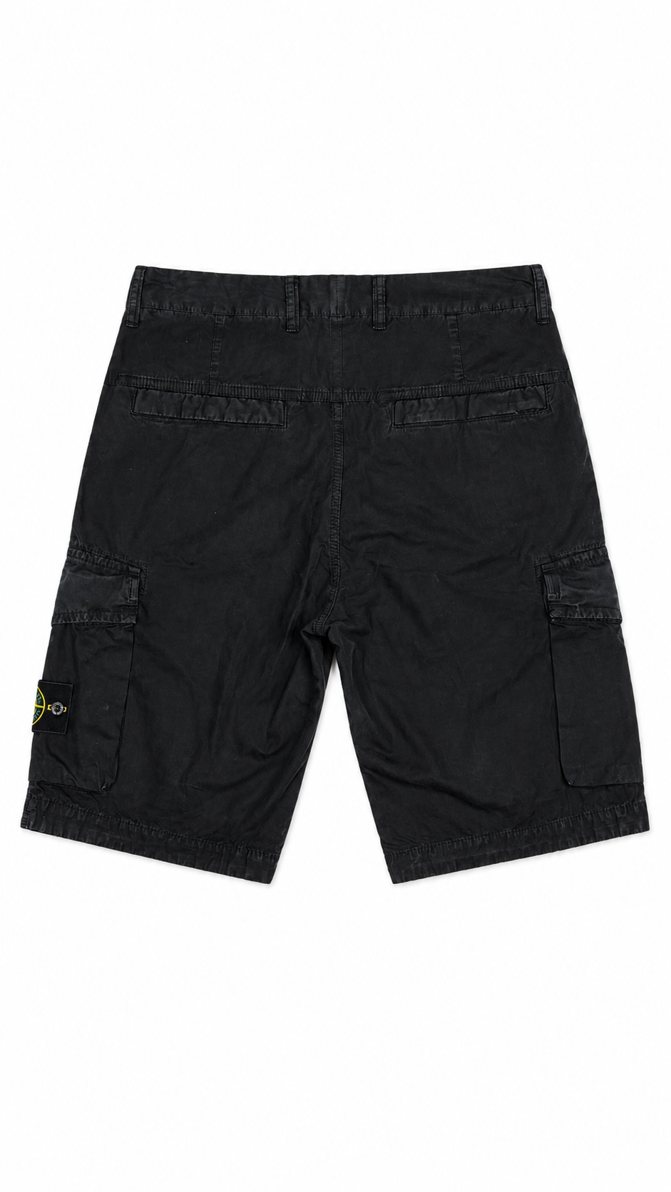Short Cargo Stone Island noir taille W31 - vue 2/5