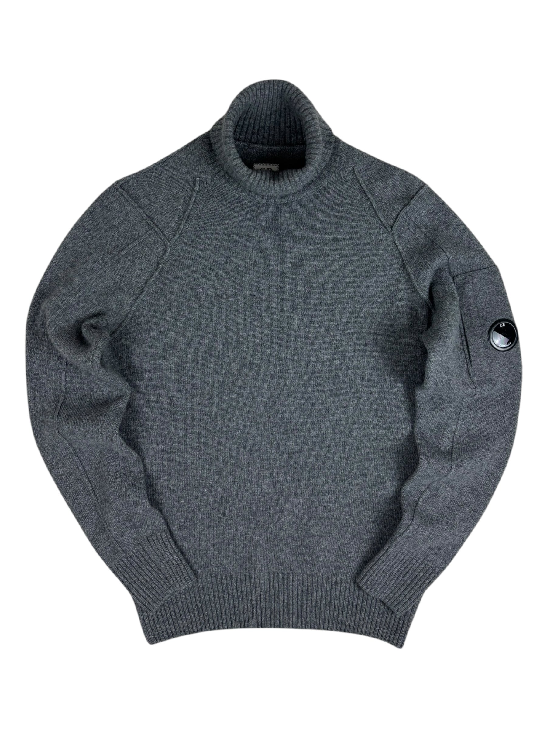 PULL COL ROULÉ C.P COMPANY - GRIS - TAILLE 46