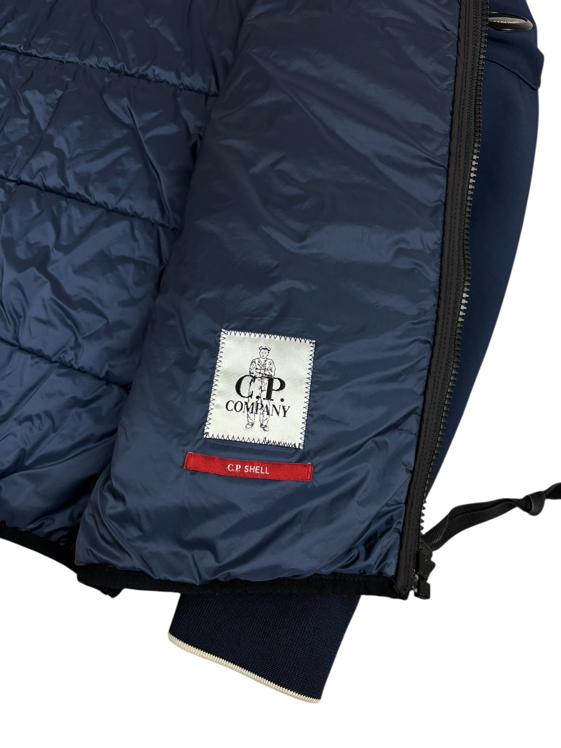 VESTE C.P COMPANY SHELL - BLEU - TAILLE L