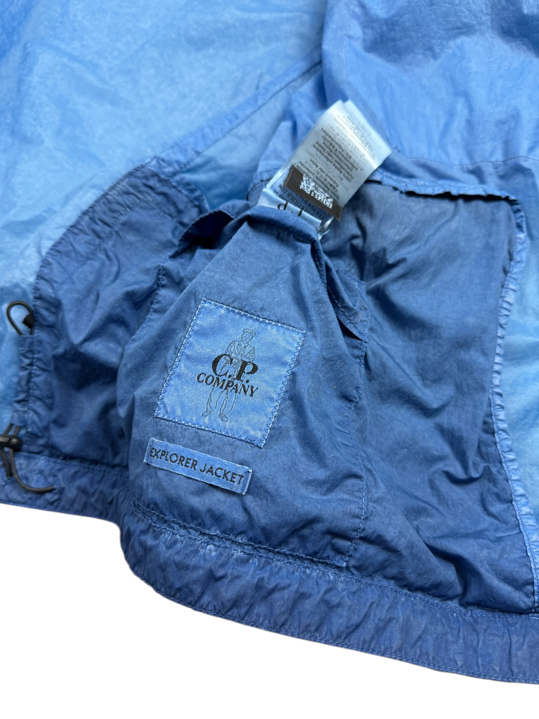 VESTE C.P COMPANY NYBER EXPLORER JACKET - BLEU - TAILLE 50
