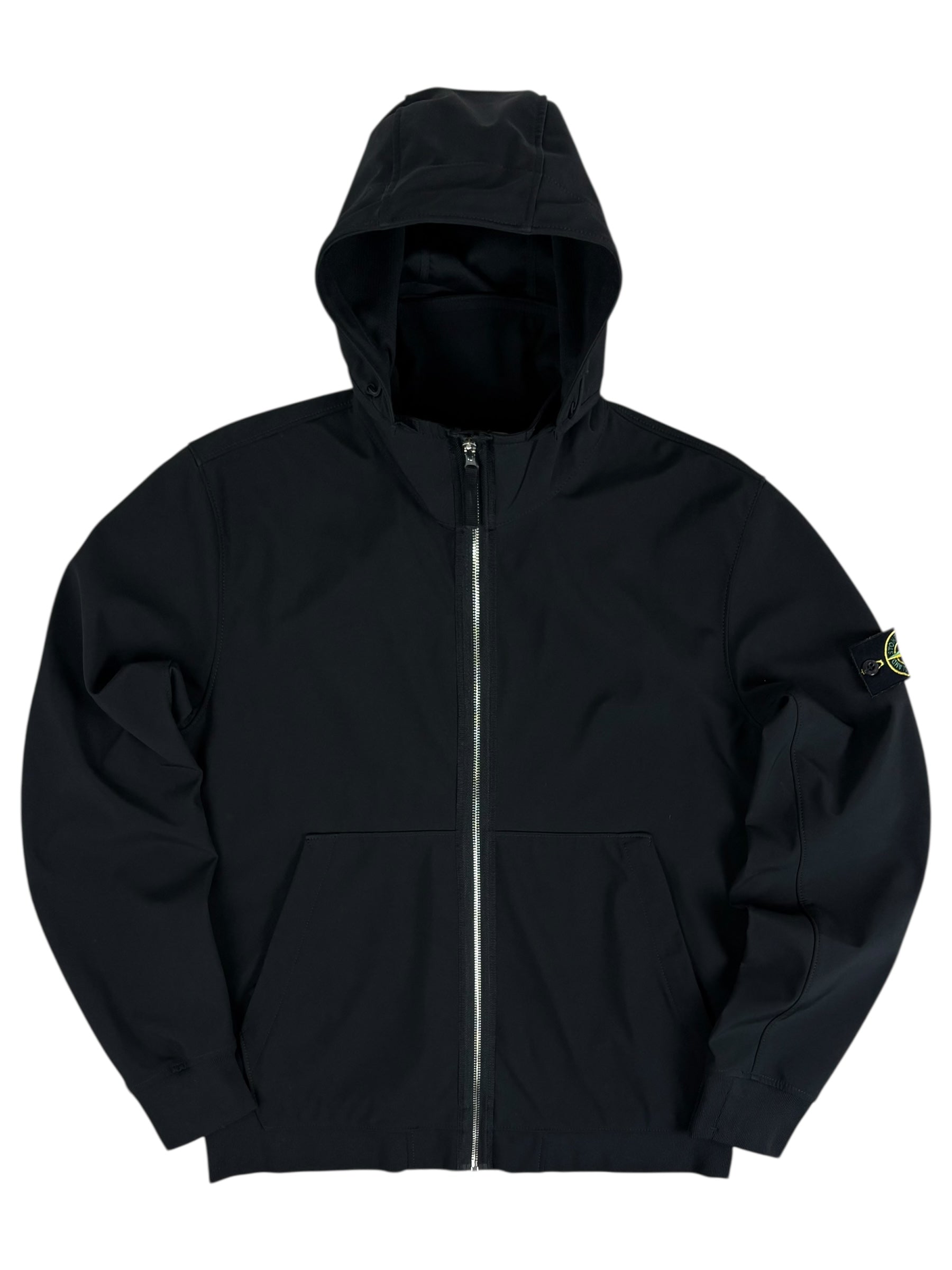 VESTE STONE ISLAND LIGHT SOFT SHELL-R - NOIR - TAILLE L