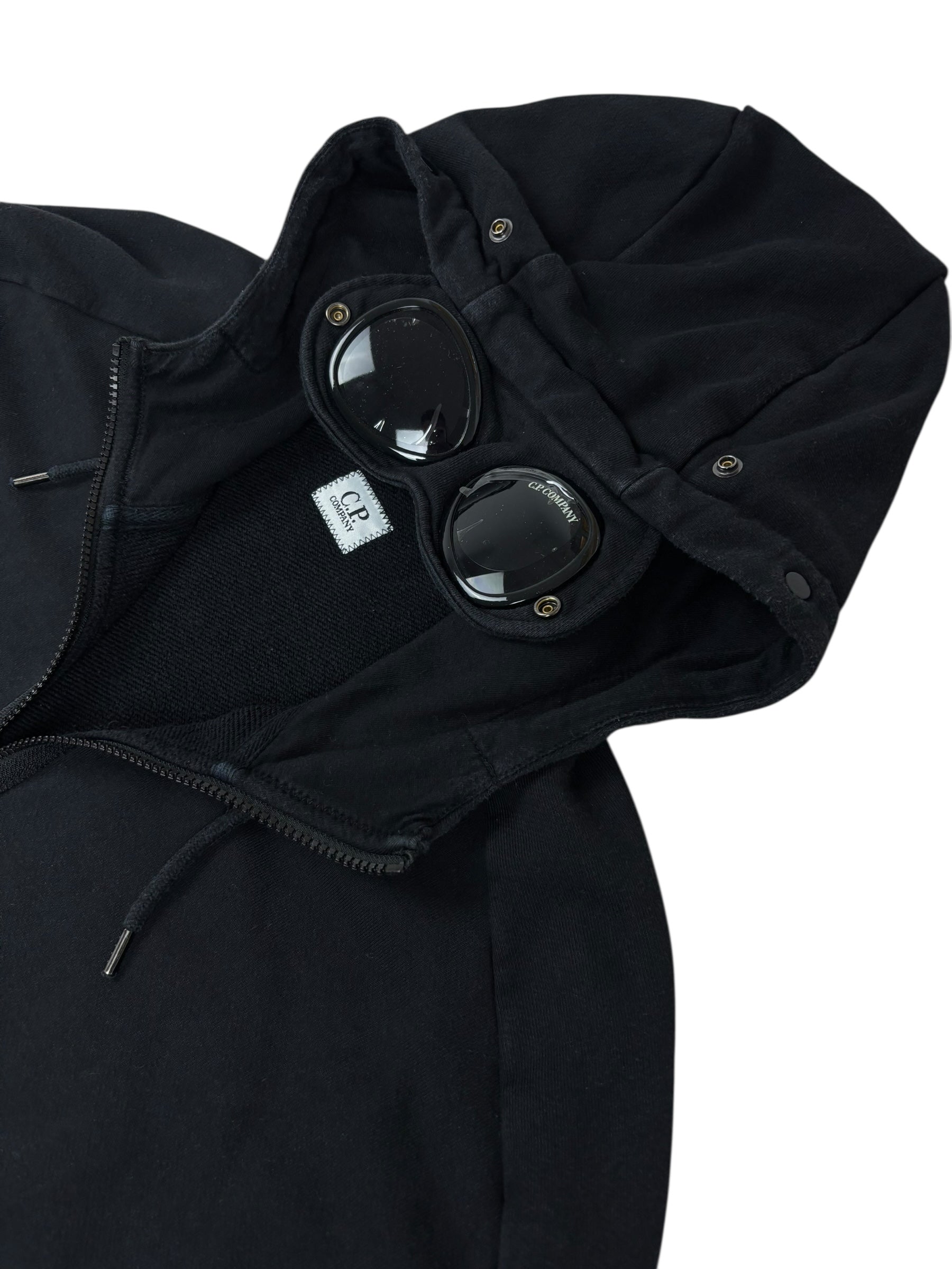 GILET C.P COMPANY GOGGLE JACKET - NOIR - TAILLE L