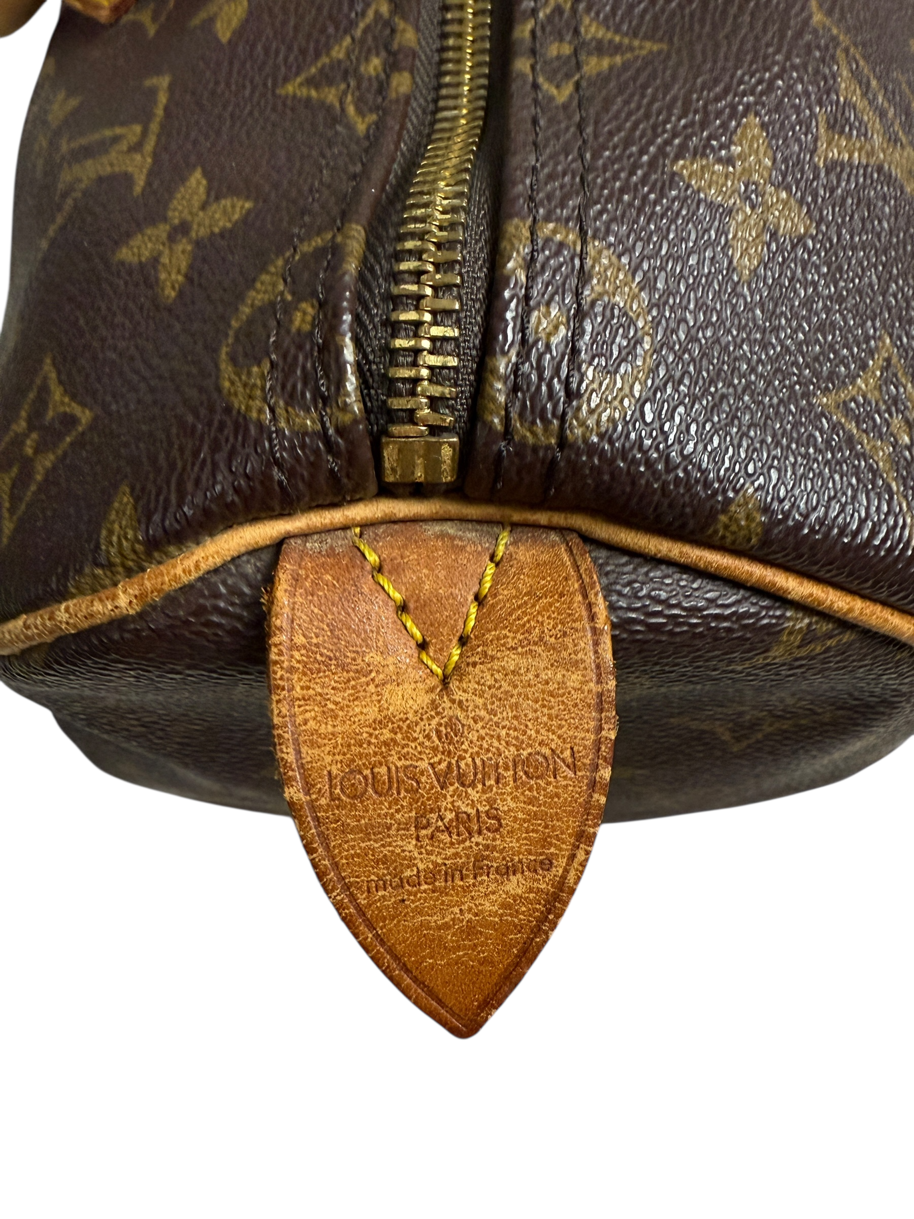 SAC À MAIN LOUIS VUITTON SPEEDY 35 - TOILE MONOGRAM - MARRON VI0942