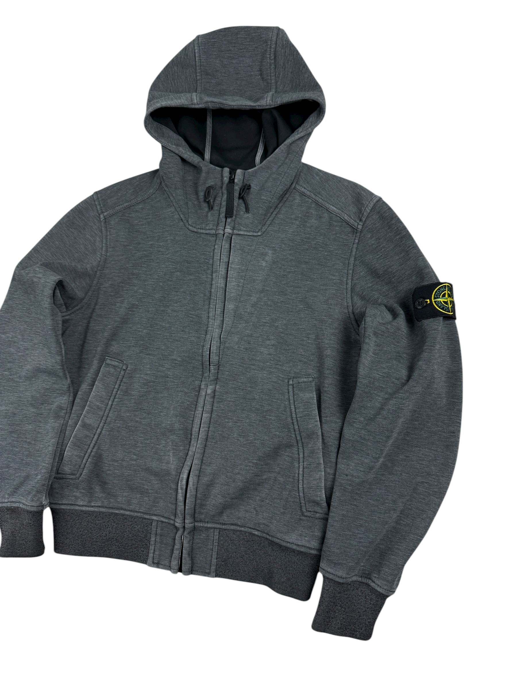 VESTE STONE ISLAND SOFT SHELL-R - GRIS - TAILLE S