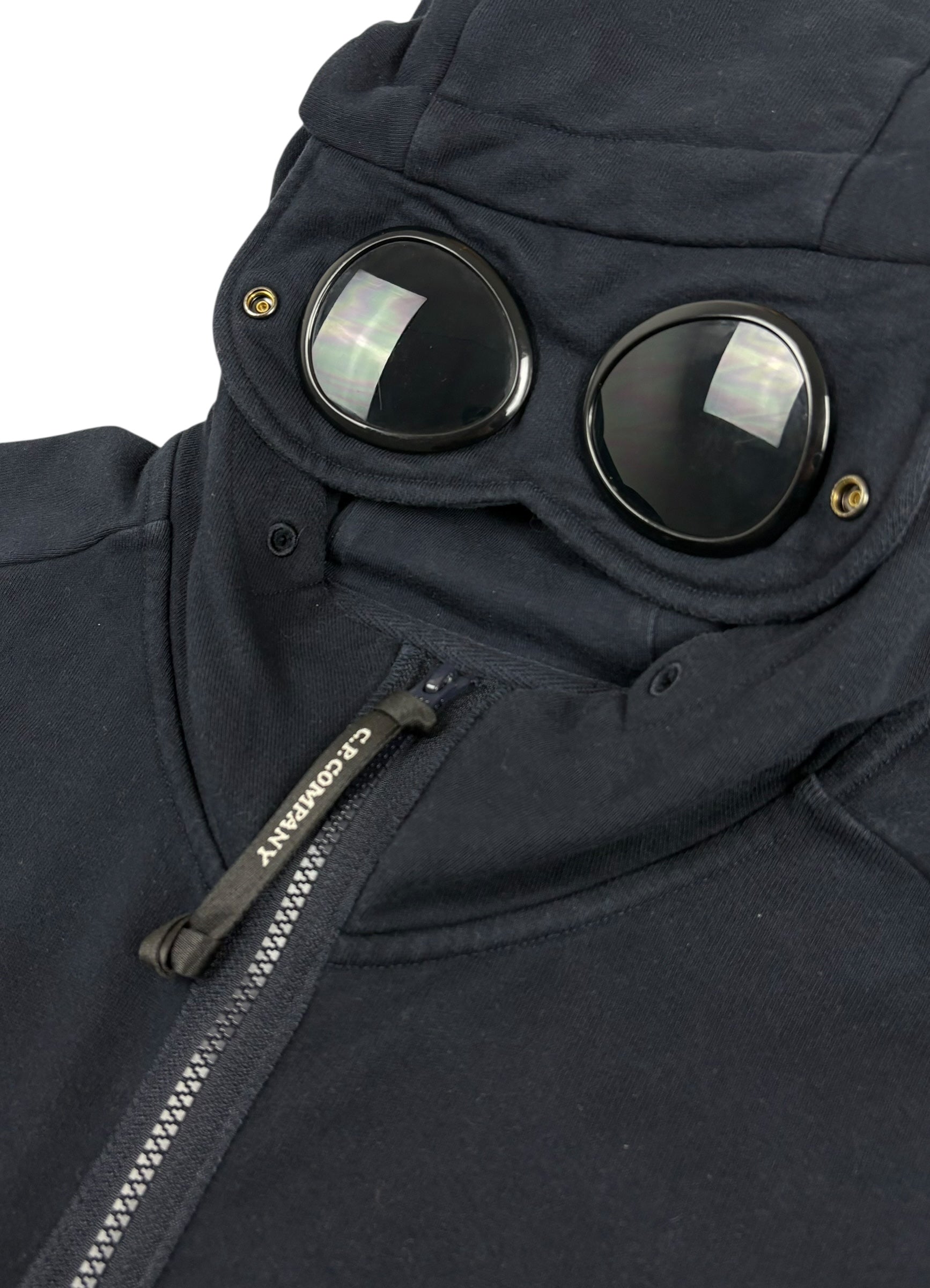 GILET C.P COMPANY GOGGLE JACKET - MARINE - TAILLE XXL