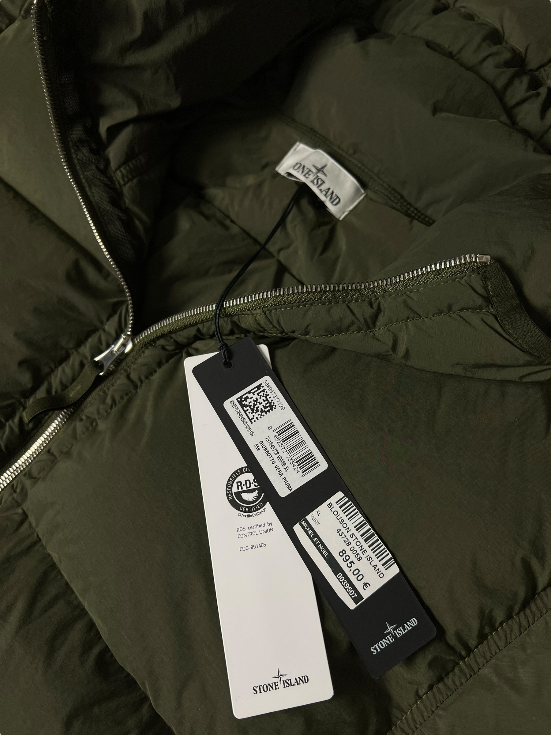 DOUDOUNE STONE ISLAND SEAMLESS TUNNEL NYLON DOWN-TC