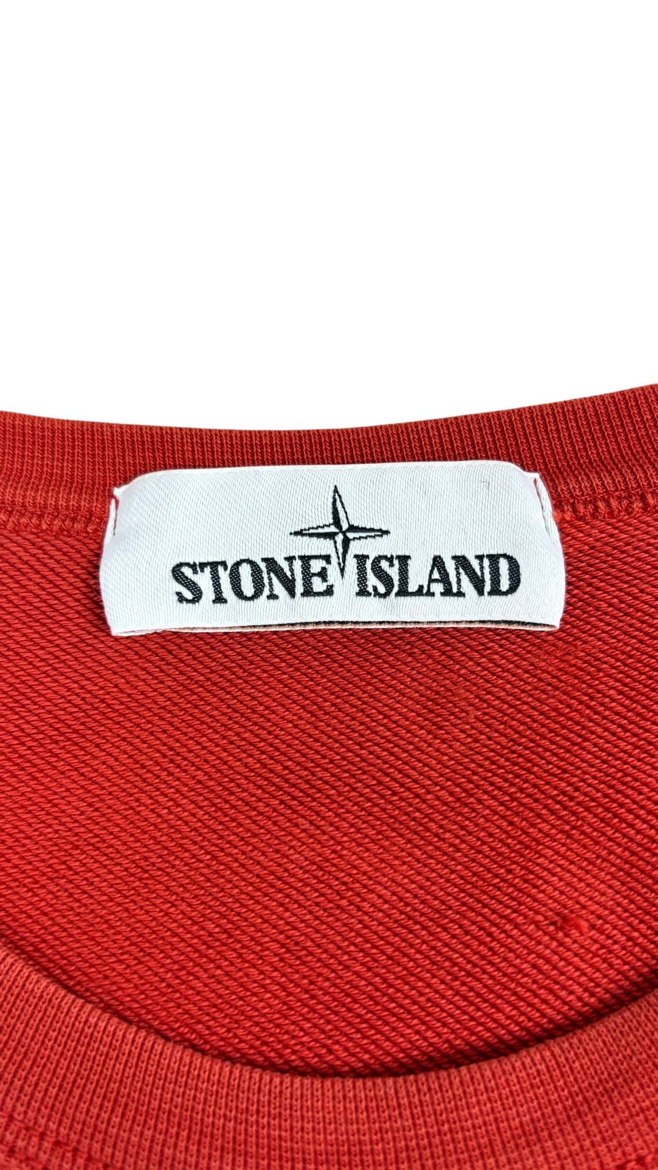 CREWNECK STONE ISLAND - ORANGE - TAILLE M