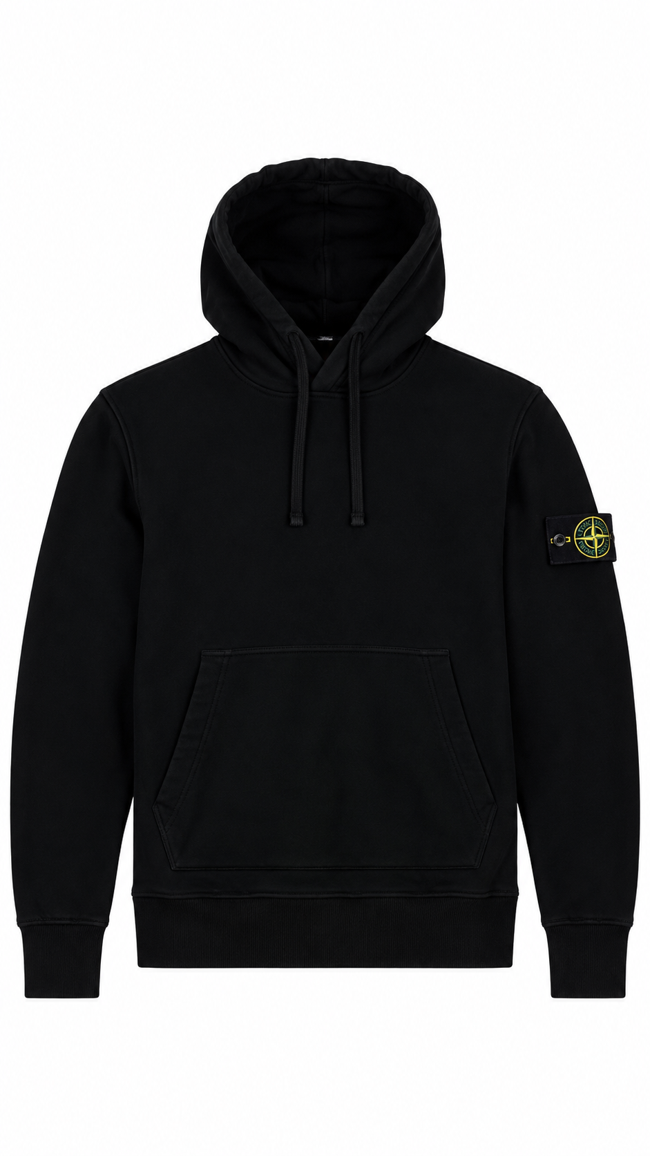 Sweat-shirt Hoodie Stone Island noir taille S, seconde main authentifiée NB08 — vue 1