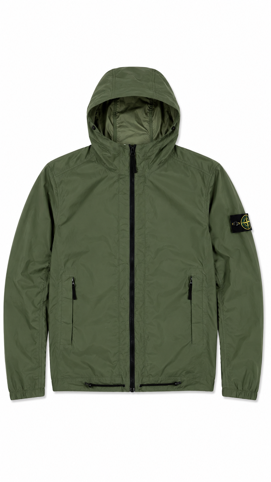 Veste Coupe-Vent Stone Island Skin Touch Nylon-TC - Kaki - Taille S