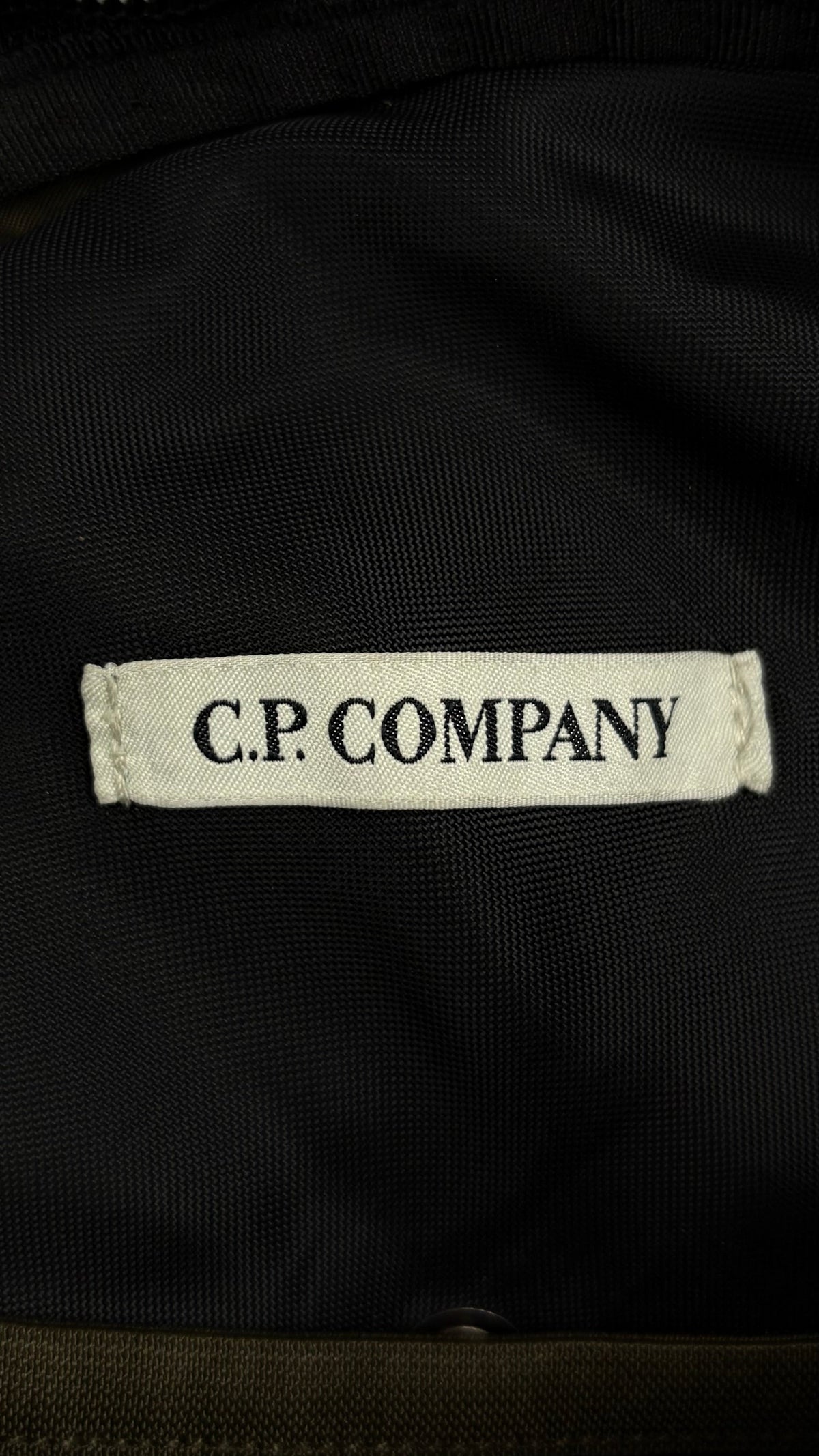 Sacoche Crossbody C.P Company Lens à Laçage kaki taille UNI, détail matière et finitions — vue 3