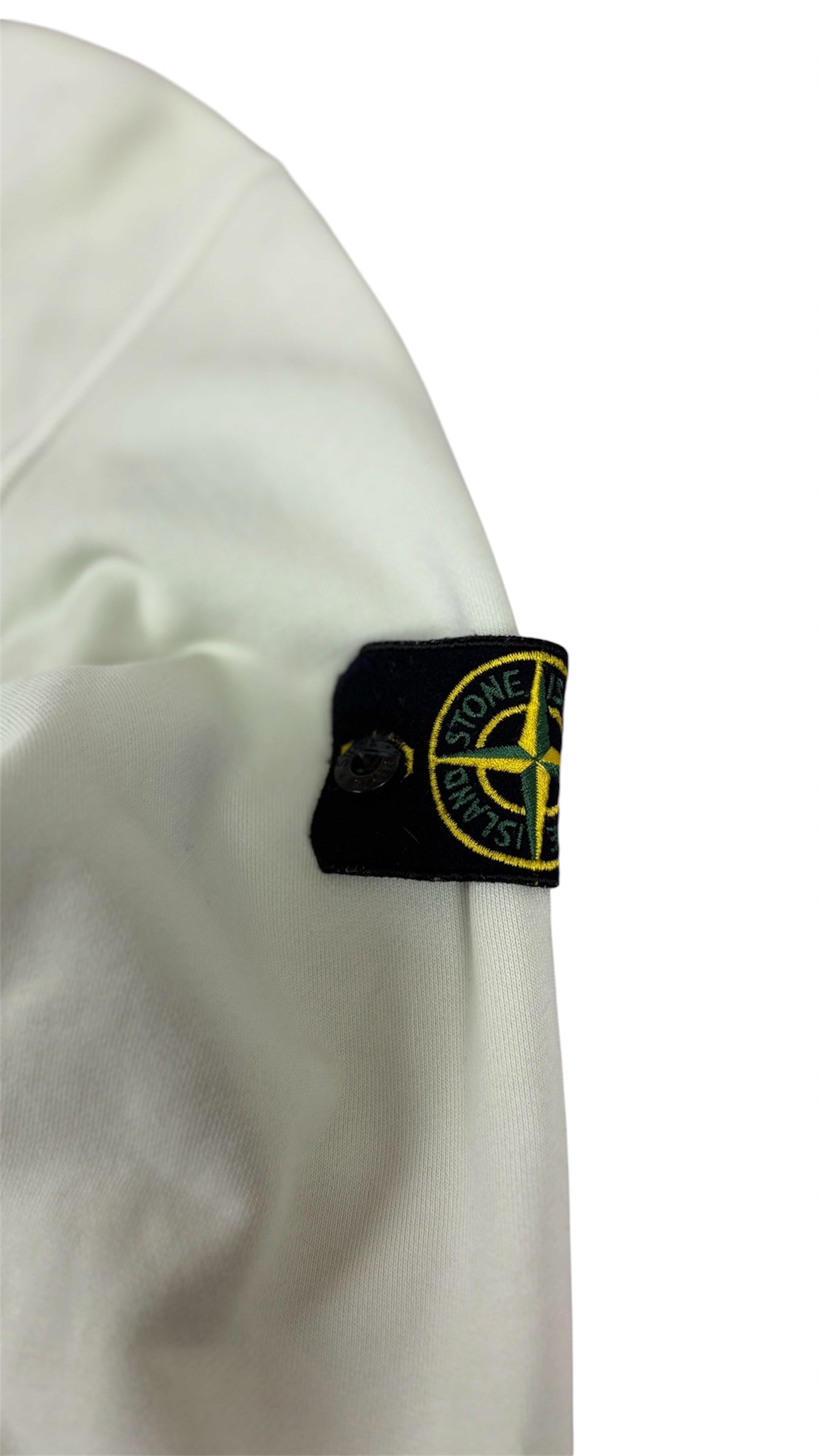 Pull Crewneck Stone Island vert pastel taille S - vue 3/4