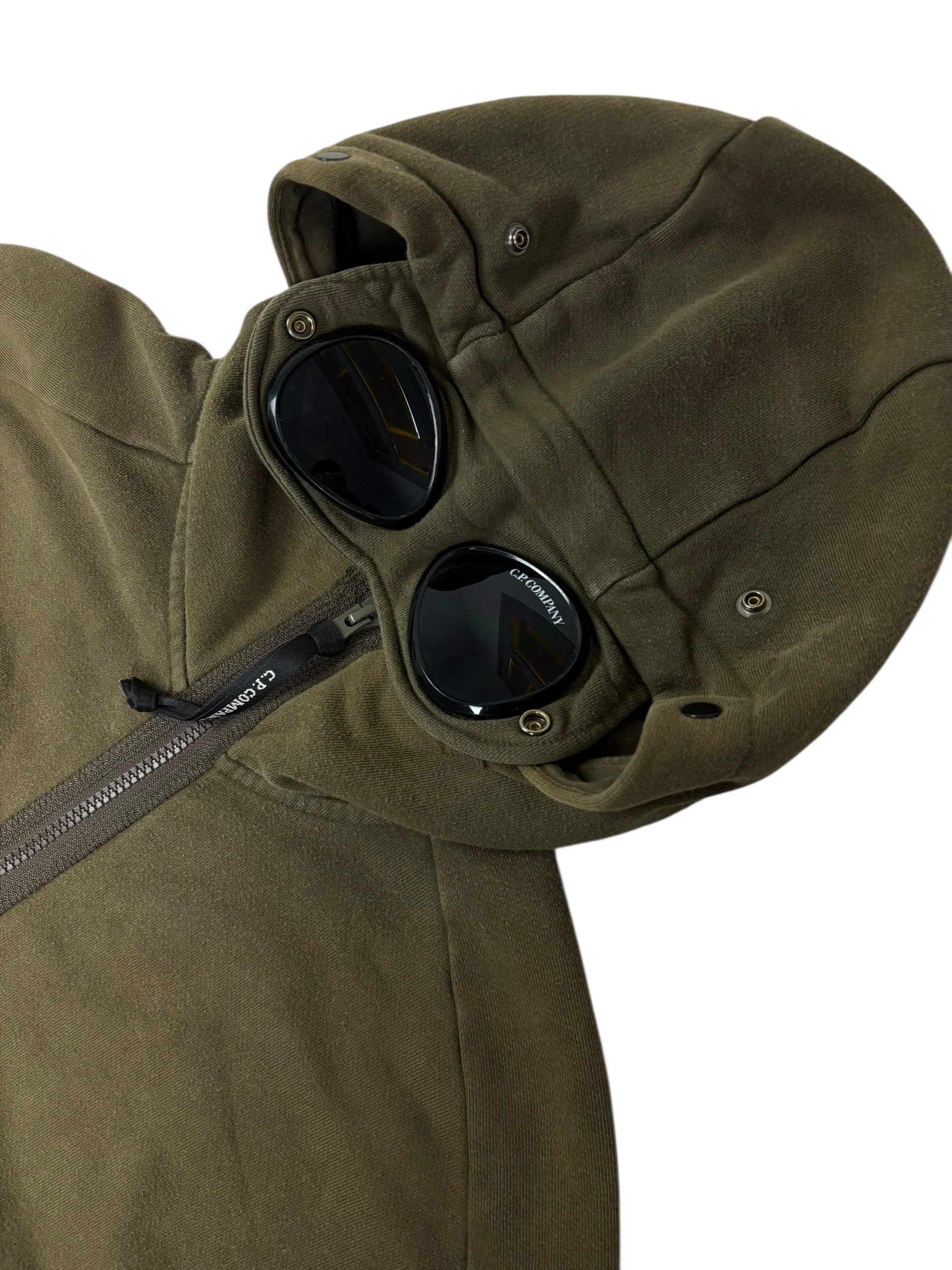 GILET C.P COMAPNY GOGGLE JACKET - KAKI - TAILLE M