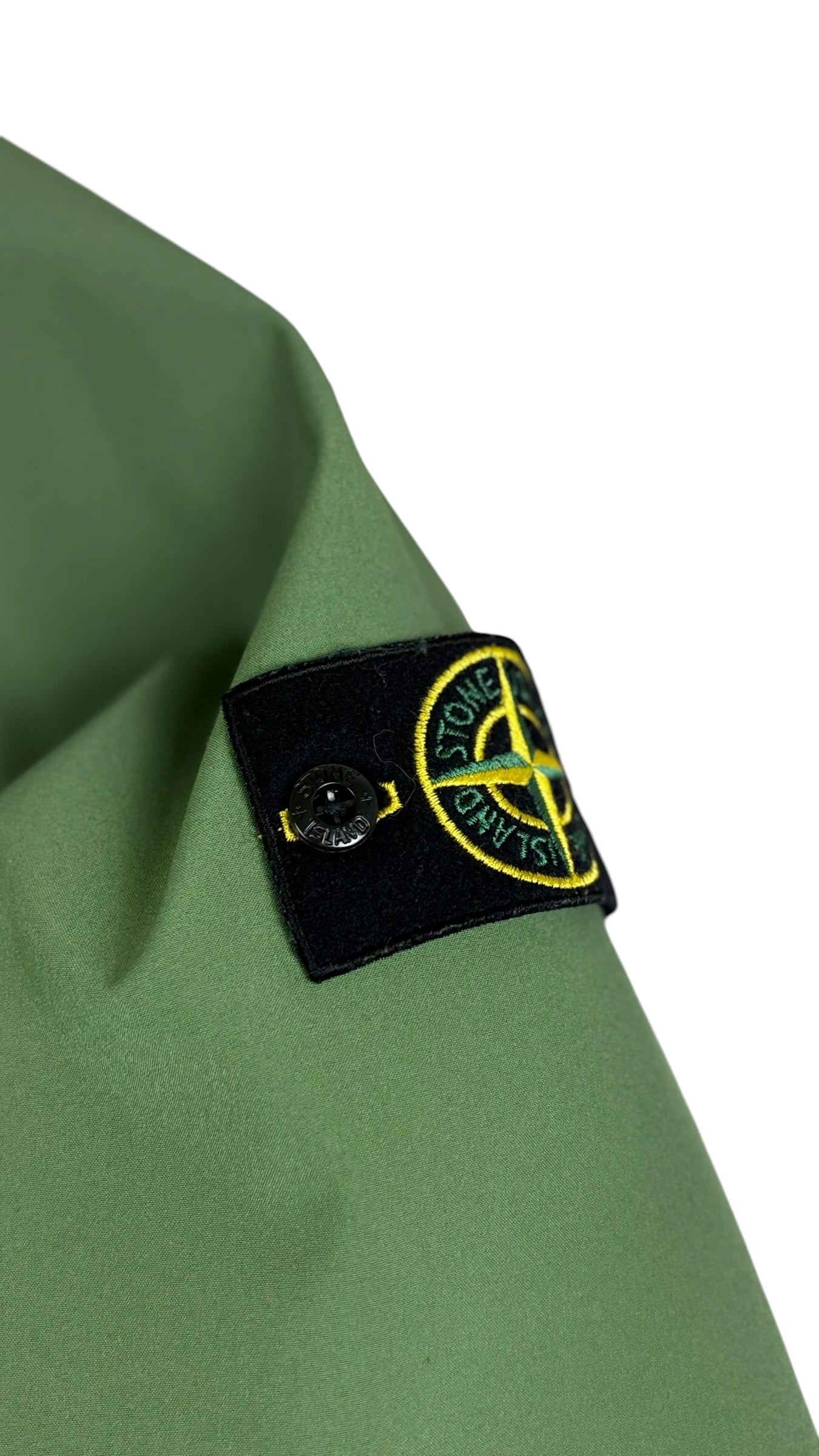 VESTE STONE ISLAND LIGHT SOFT SHELL-R - VERT - TAILLE S