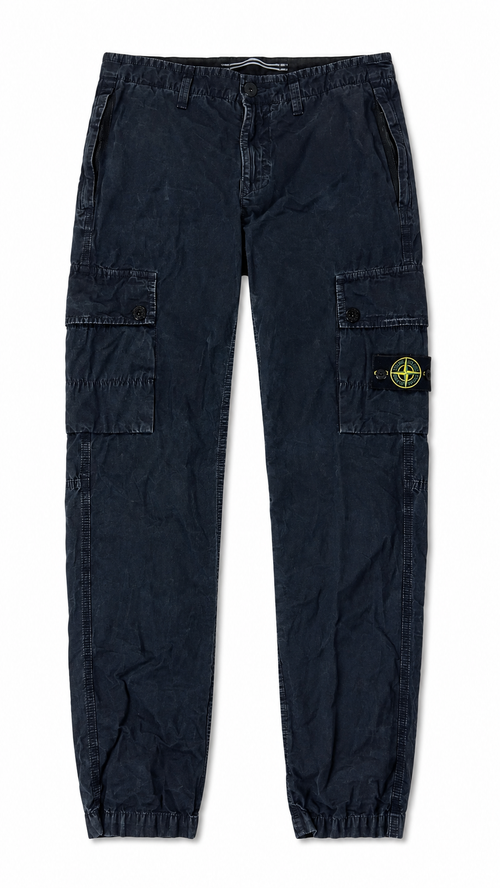 Pantalon Cargo Stone Island - Marine - Taille W32
