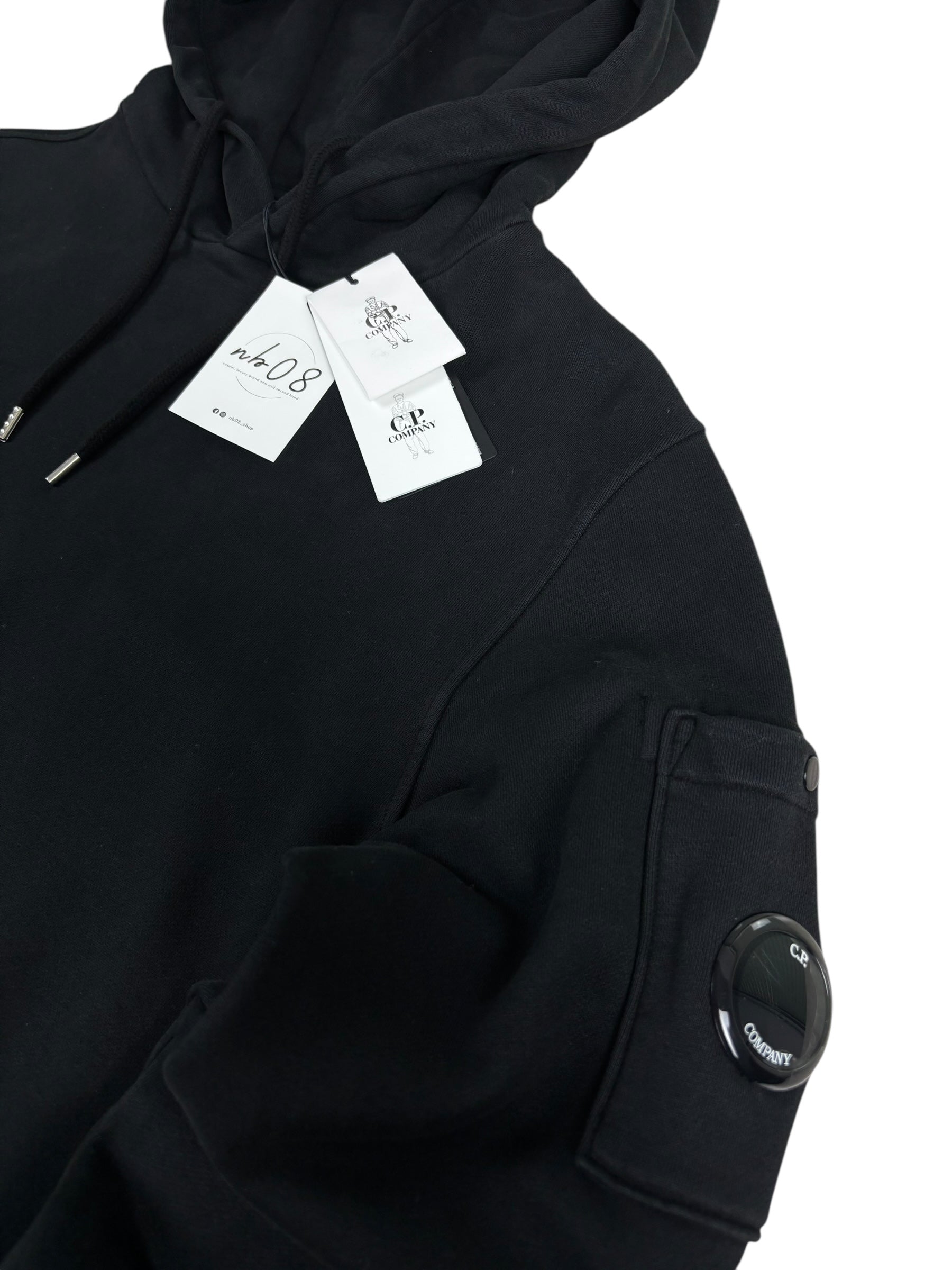 HOODIE C.P COMPANY - NOIR - NEUF